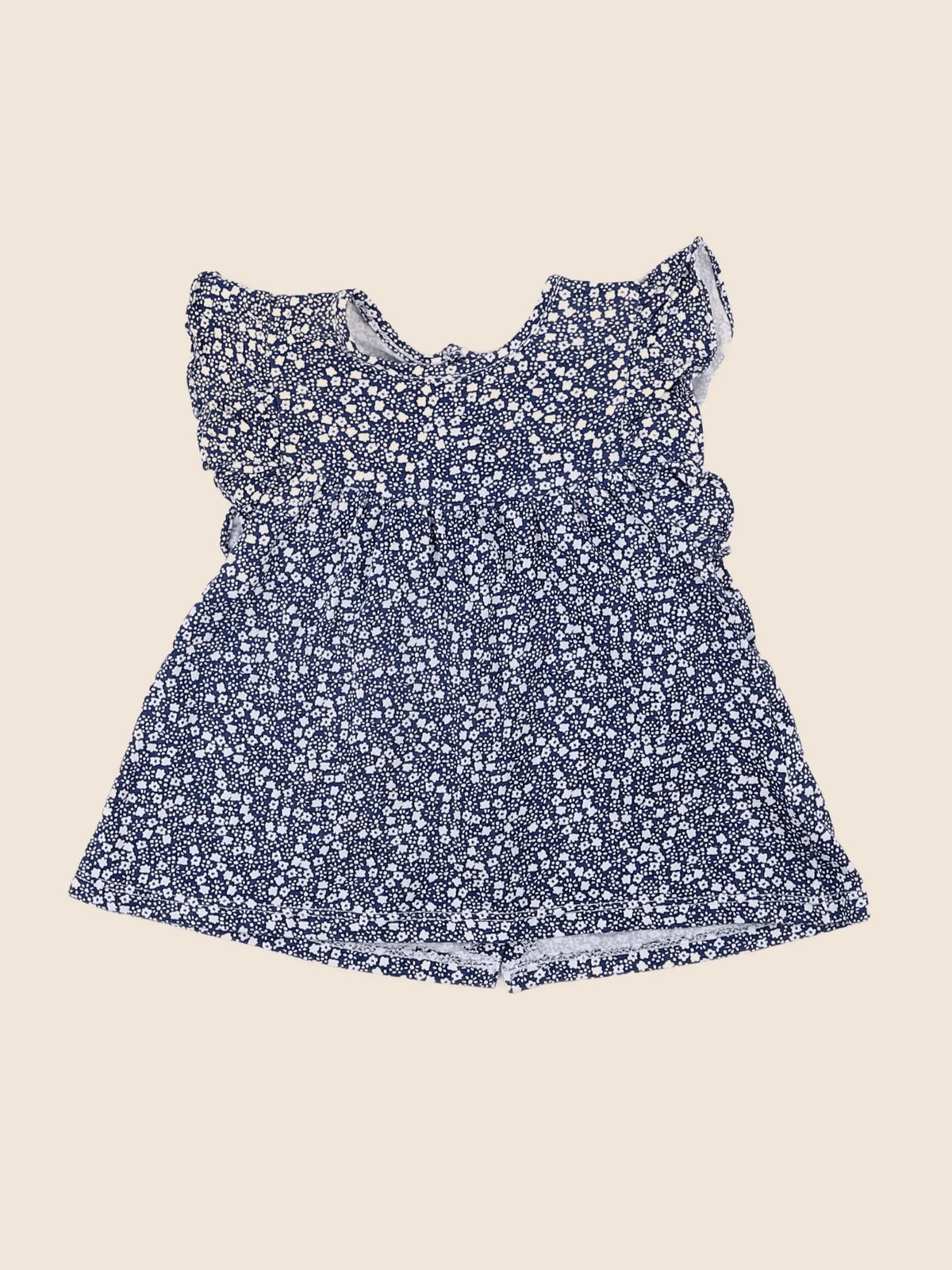 Vertbaudet - tee-shirt bleu - 12 mois
