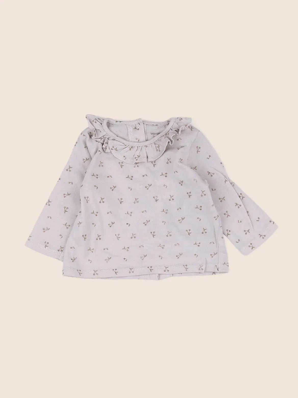 Vertbaudet - tee-shirt gris - 3 mois
