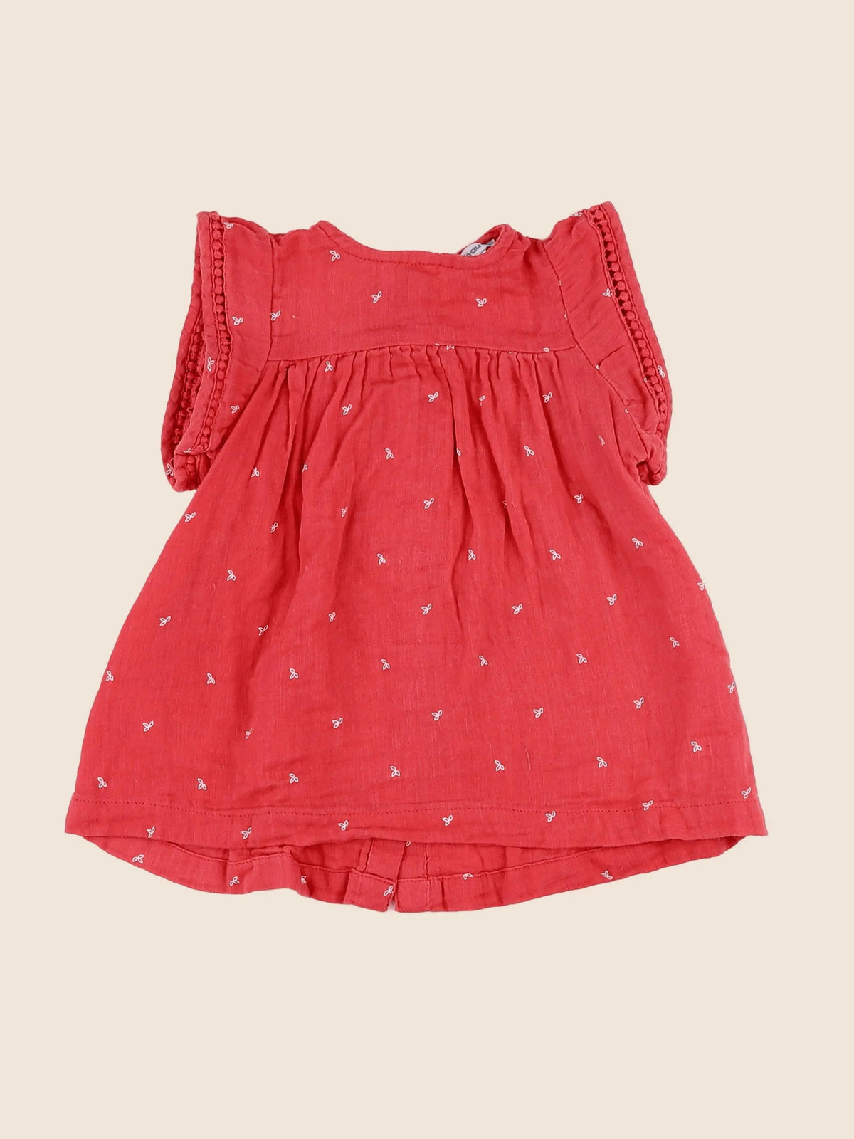 Vertbaudet - robe rose - 9 mois