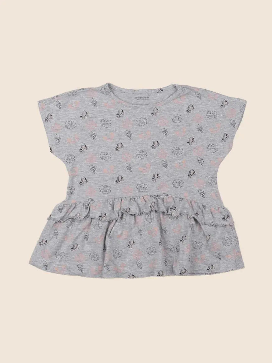 Vertbaudet - tee-shirt multicolore - 8 ans