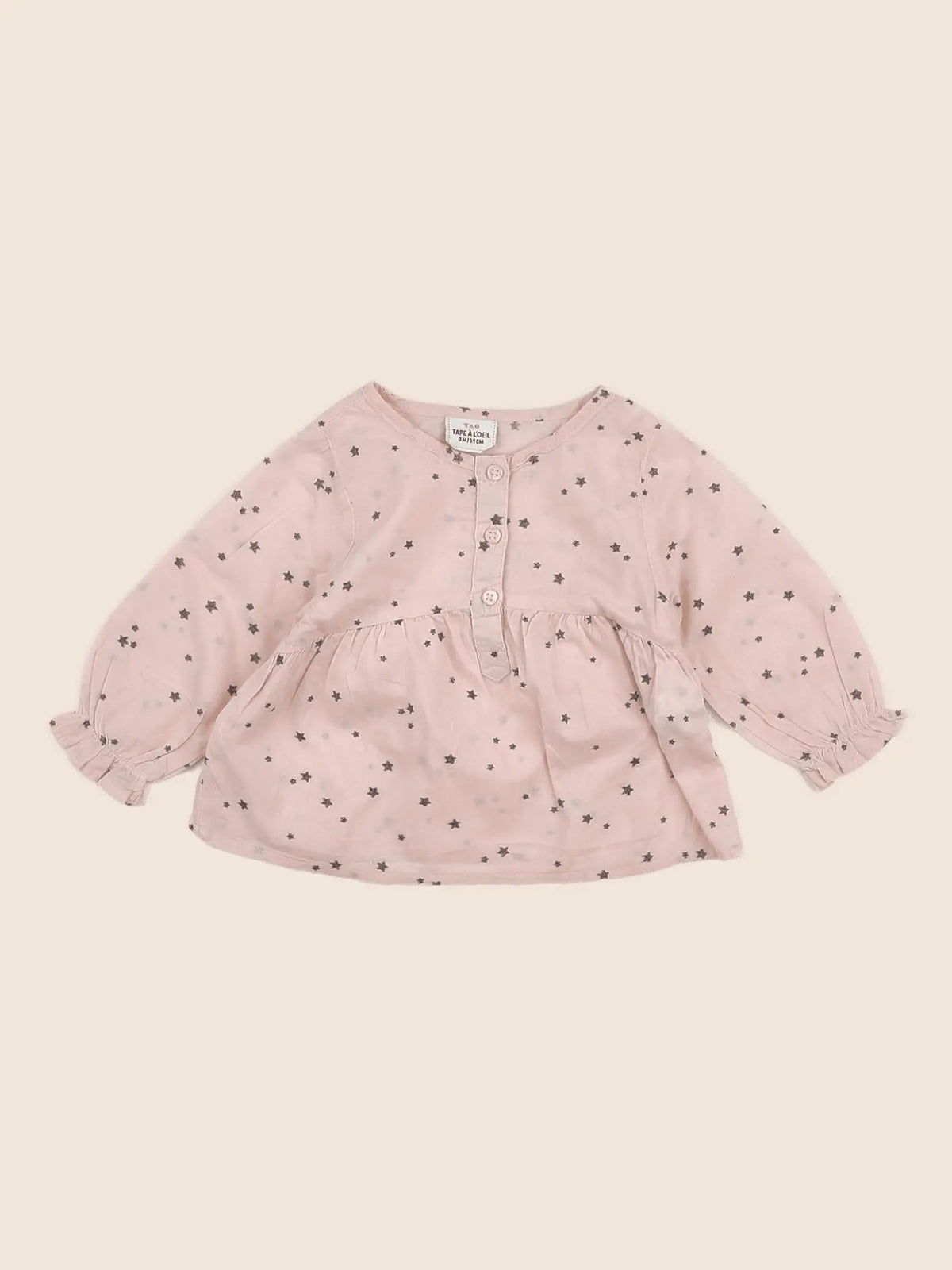 Tape à l'oeil - blouse rose - 3 mois