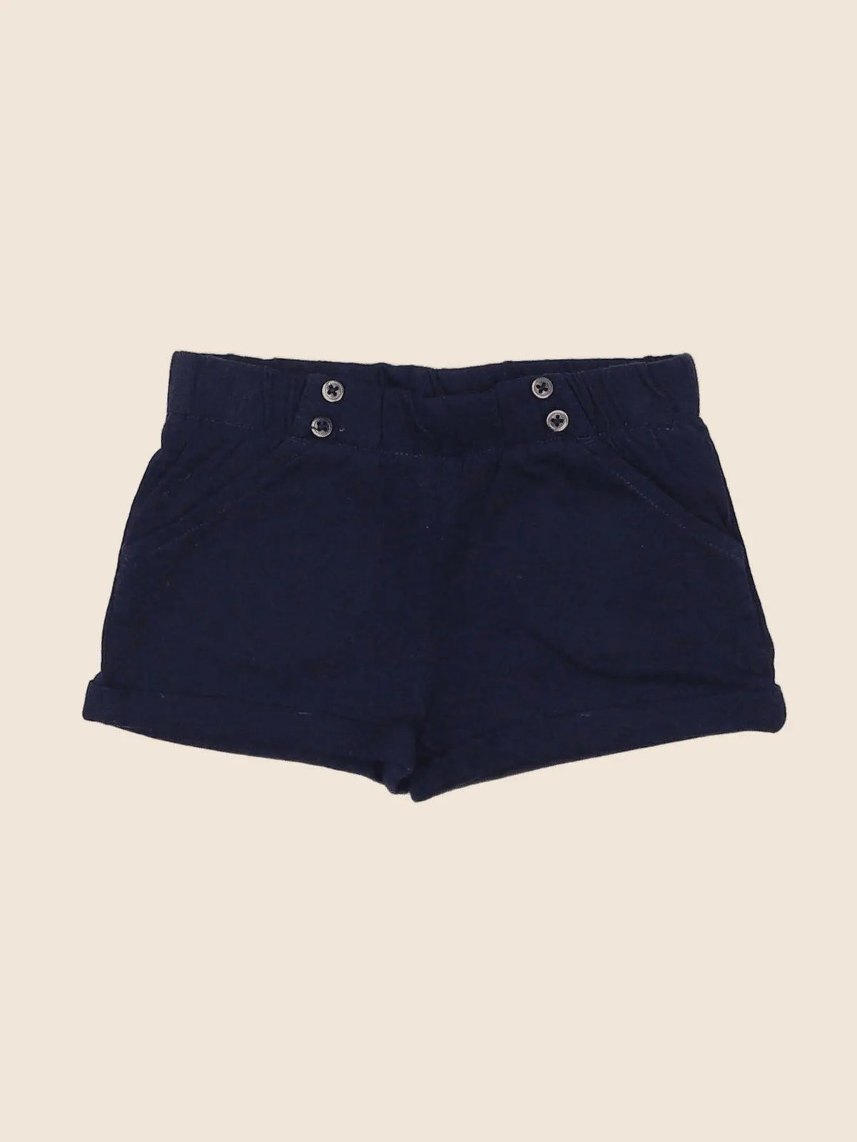 Boutchou - short bleu - 9 mois