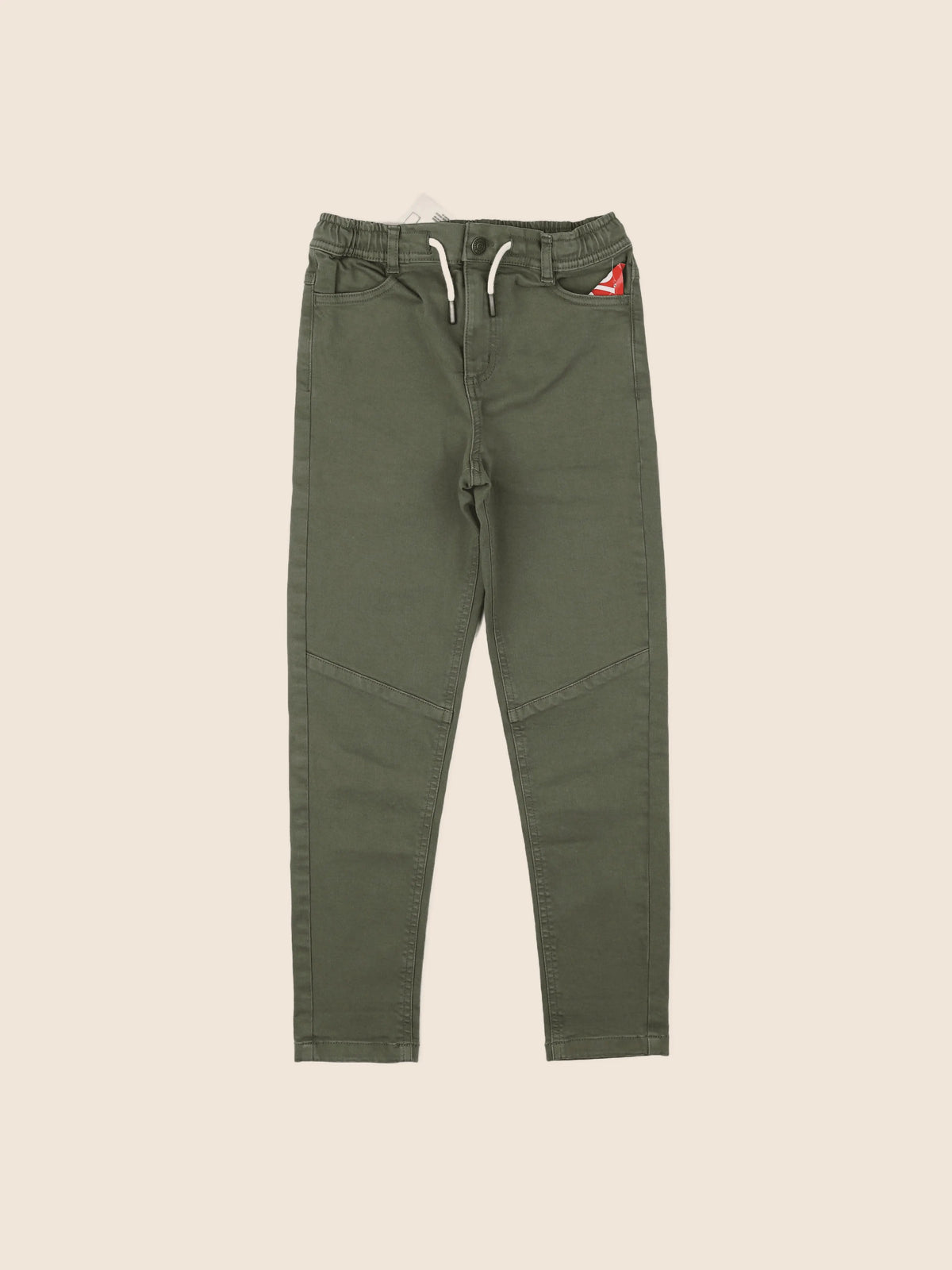 Vertbaudet - pantalon vert - 6 mois