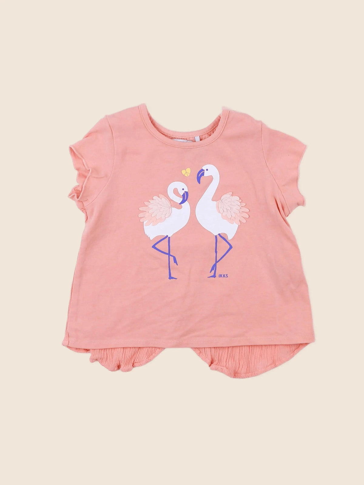 IKKS - tee-shirt rose - 18 mois
