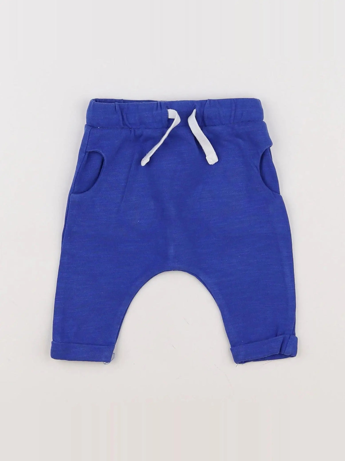 Marks & Spencer - sarouel bleu - 3 mois