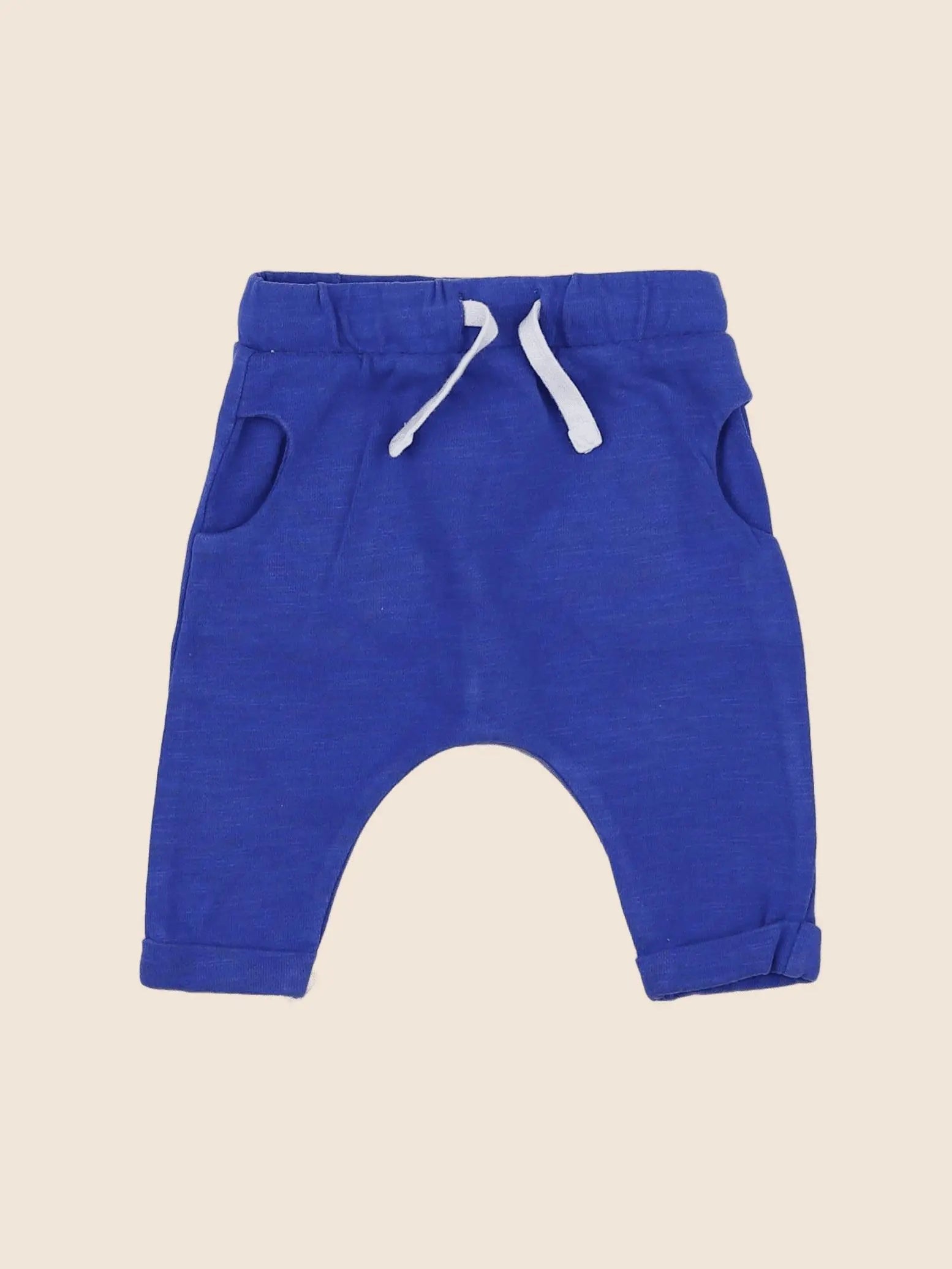 Marks & Spencer - sarouel bleu - 3 mois