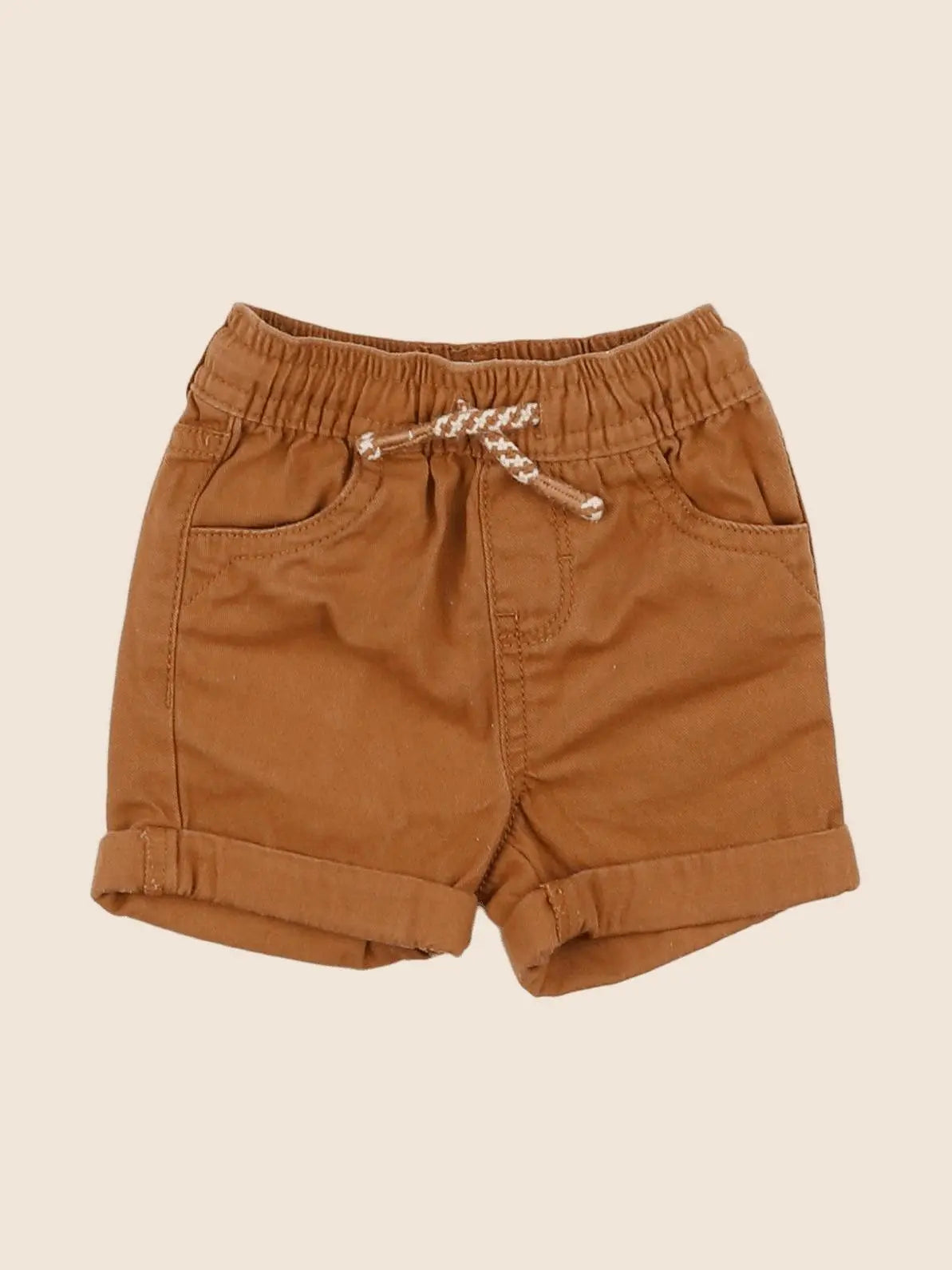 Vertbaudet - short marron - 3 mois