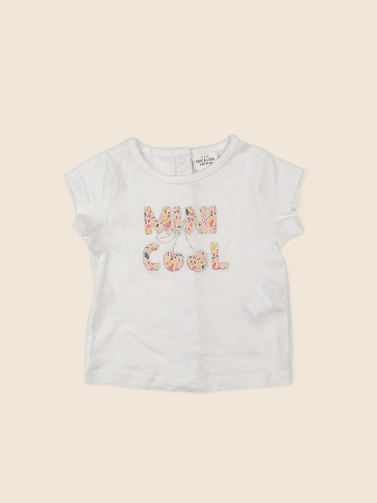 Tape à l'oeil - tee-shirt multicolore - 3 mois