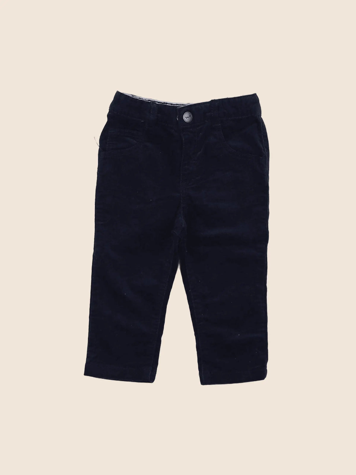 Cyrillus - pantalon bleu - 12 mois