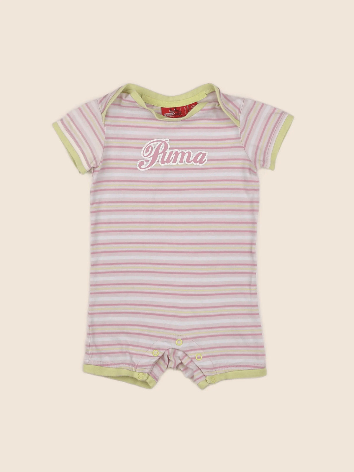 Puma - pyjama coton rose - 12 mois
