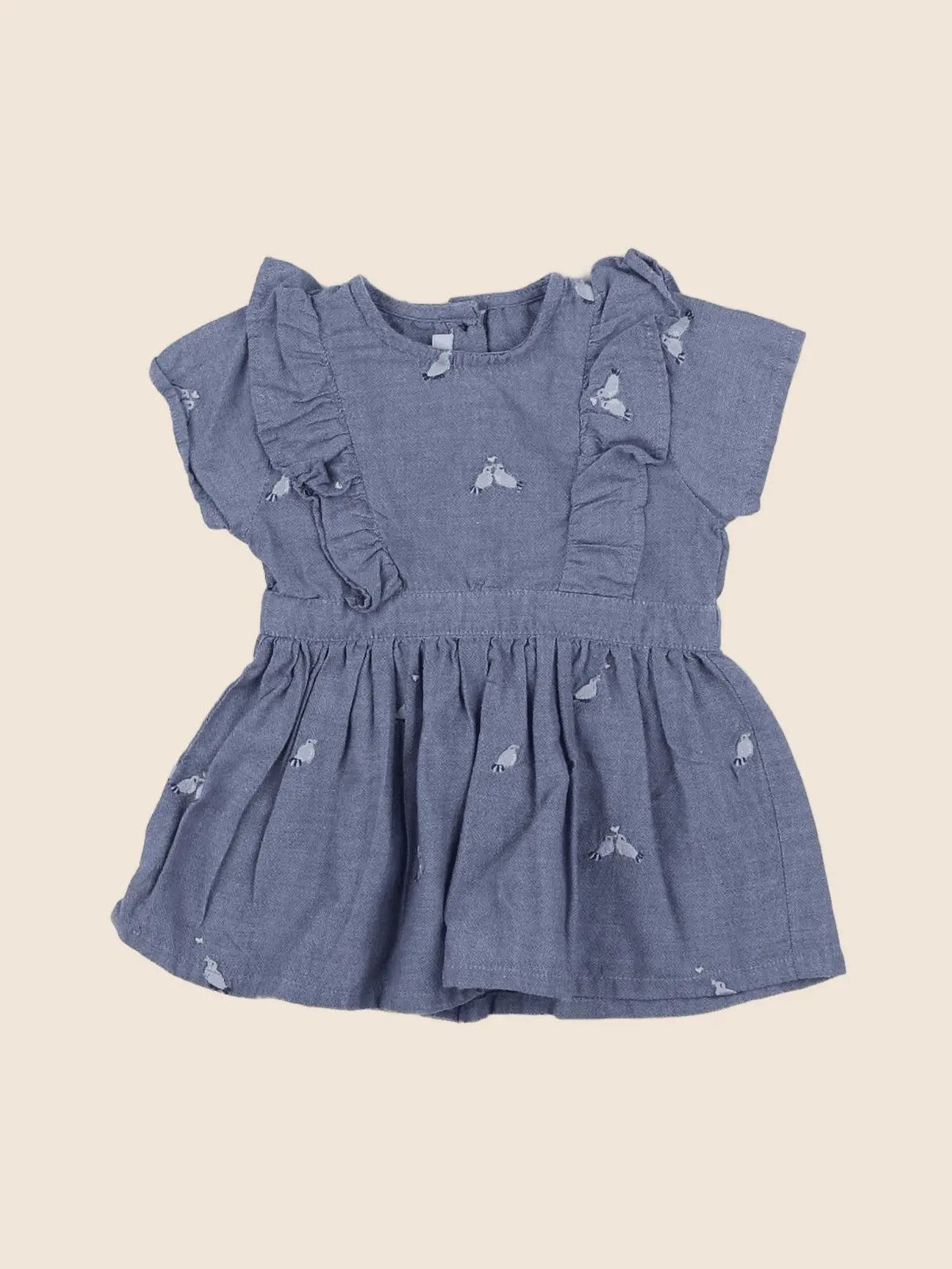 Absorba - robe bleu - 6 mois