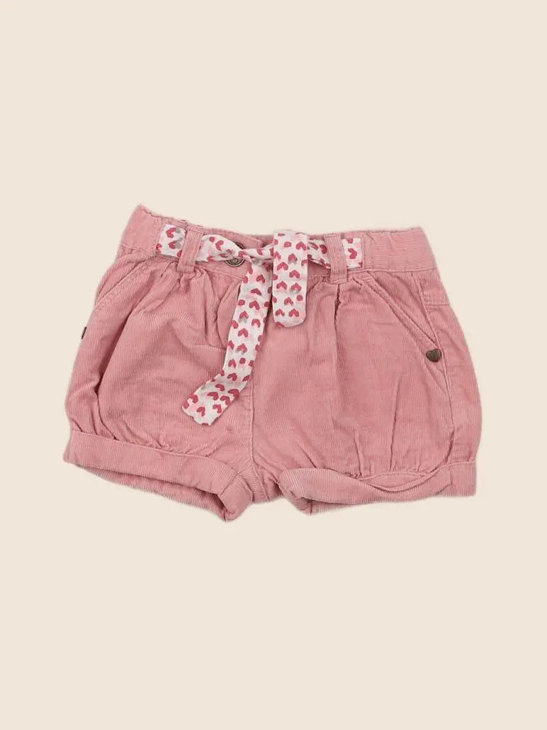 Tape à l'oeil - short rose - 3 mois