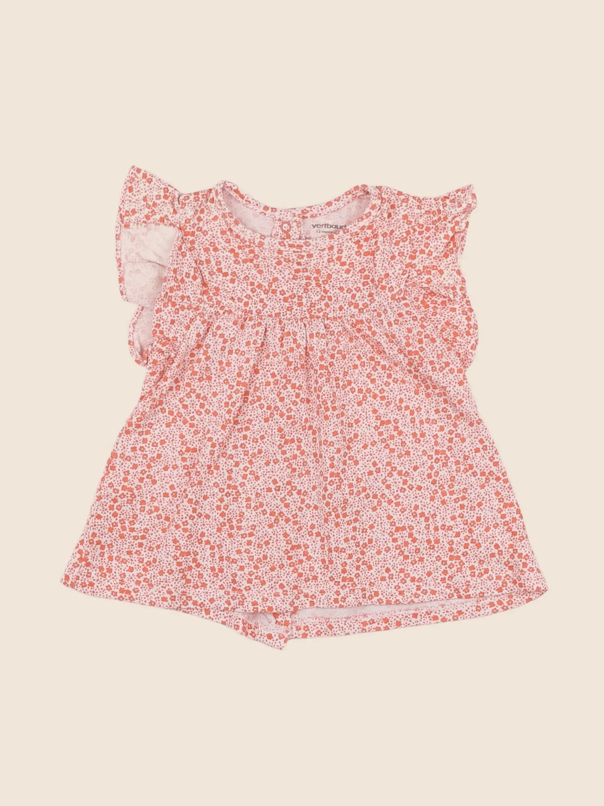 Vertbaudet - tee-shirt rose - 12 mois