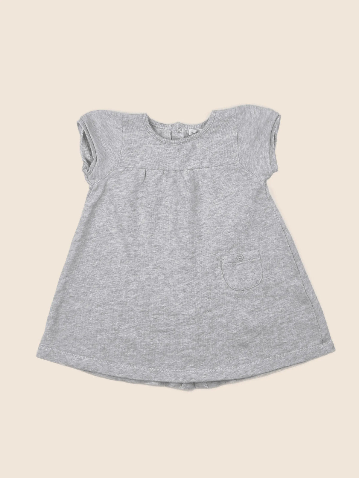 Boutchou - robe gris - 6 mois