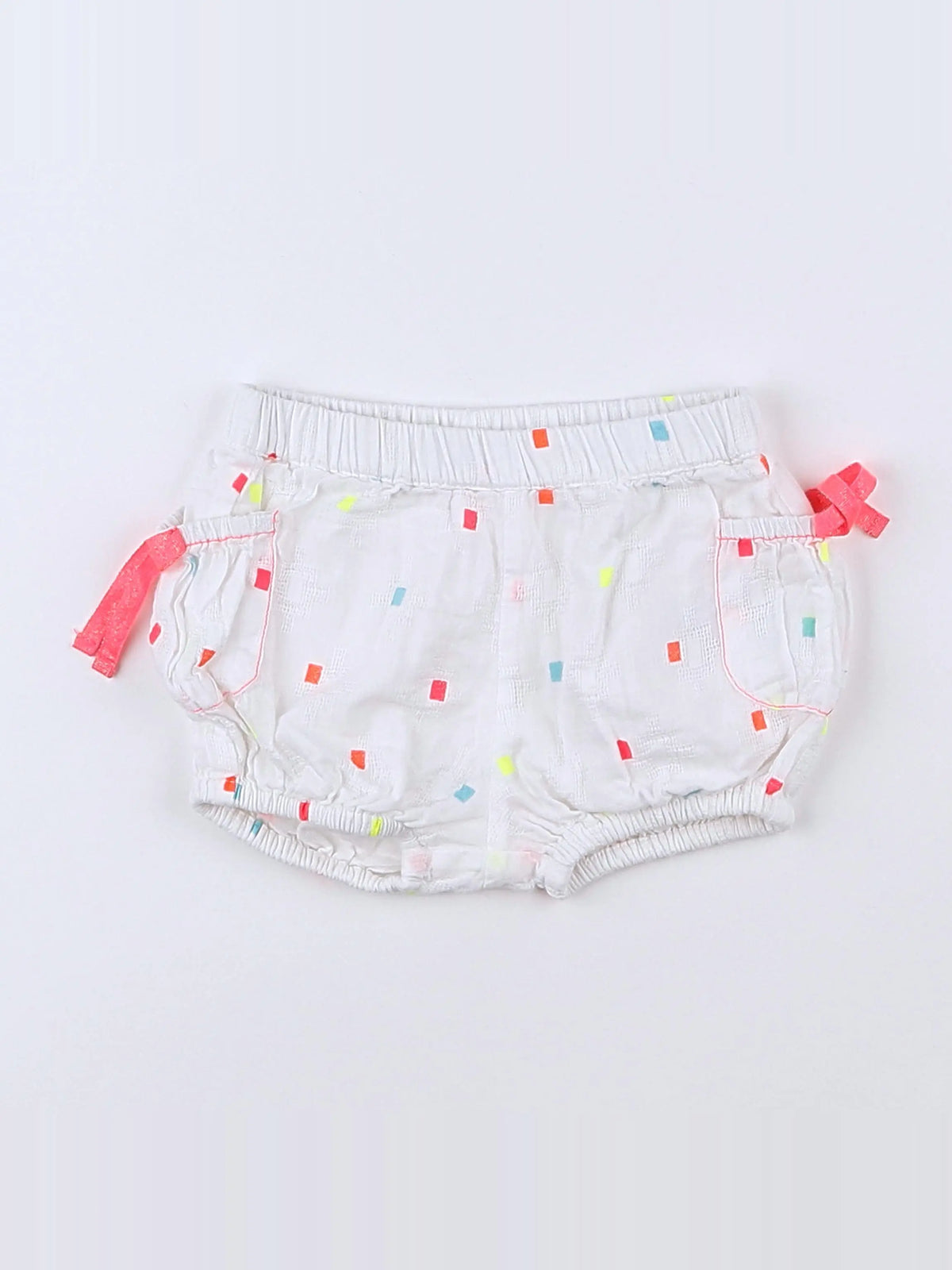 Billie Blush - bloomer blanc - 3 mois