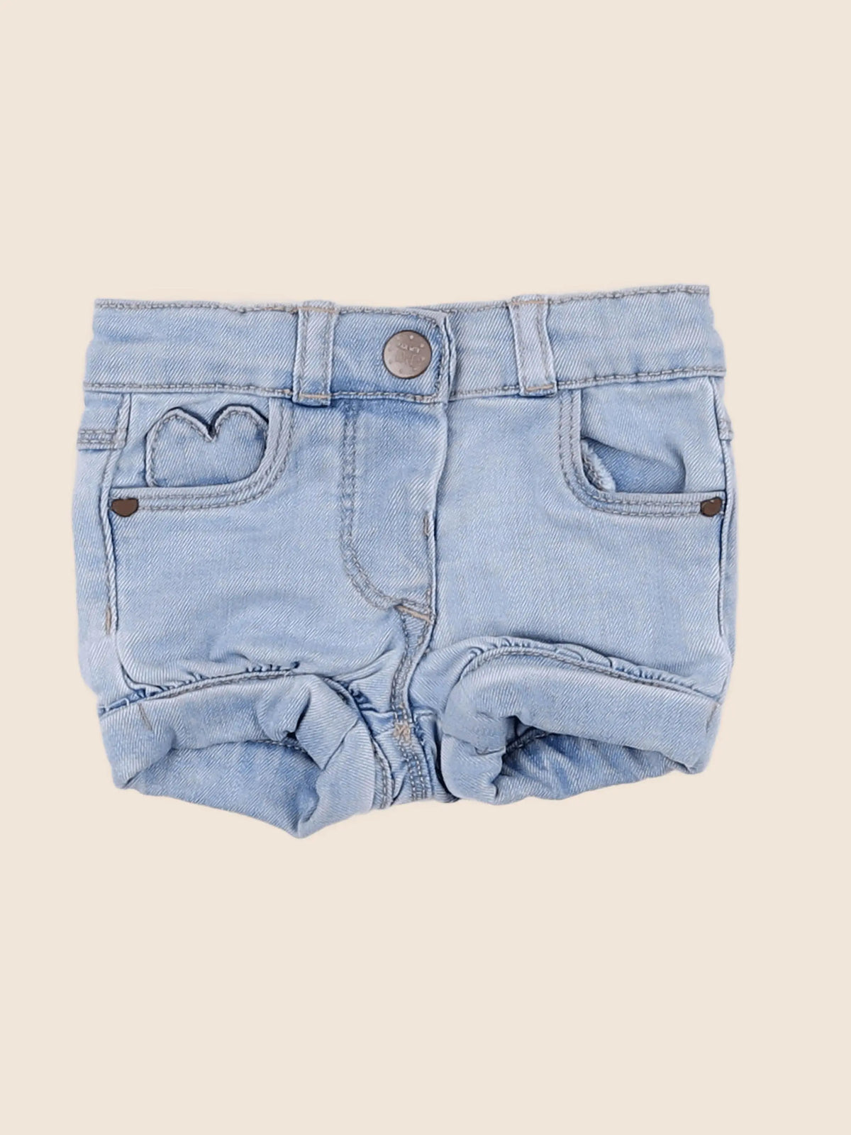 Tape à l'oeil - short bleu - 3 mois