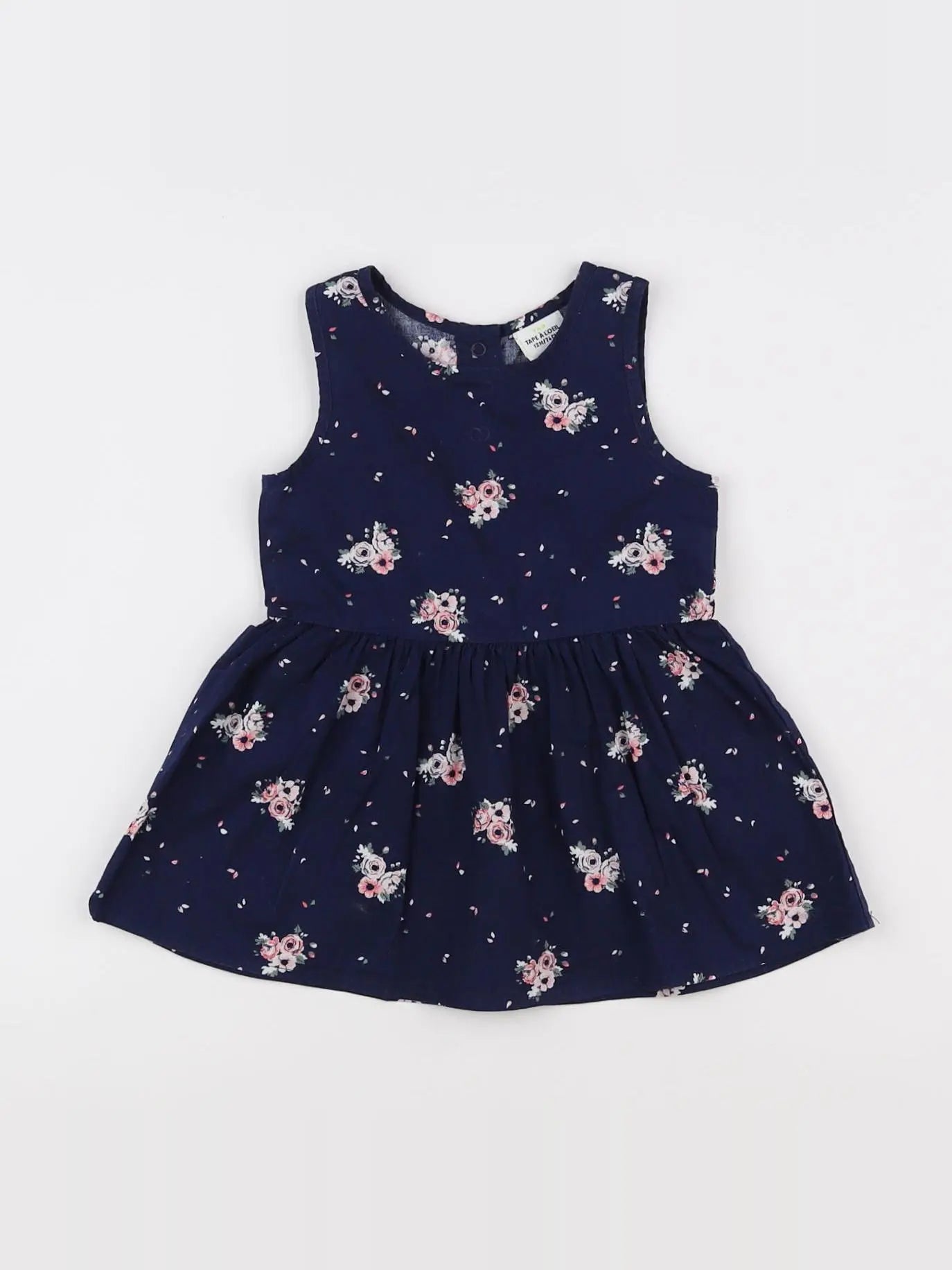 Tape à l'oeil - robe bleu - 12 mois