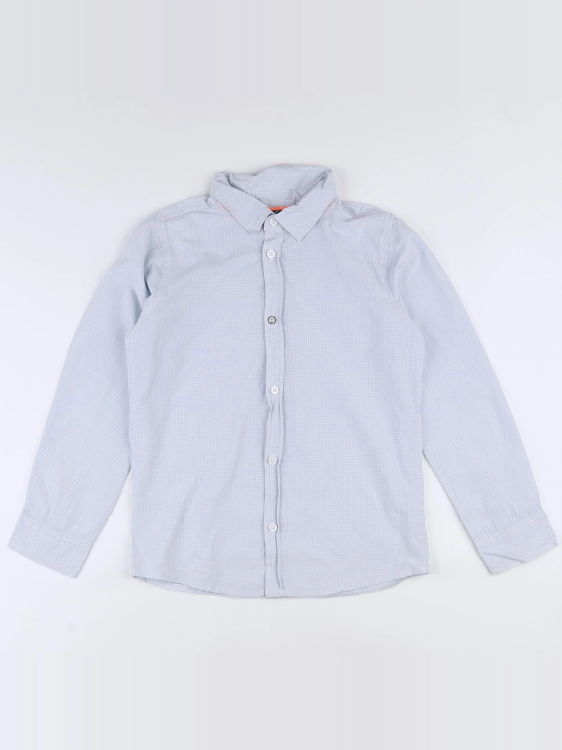 Tape à l'oeil - chemise blanc, bleu - 10 ans