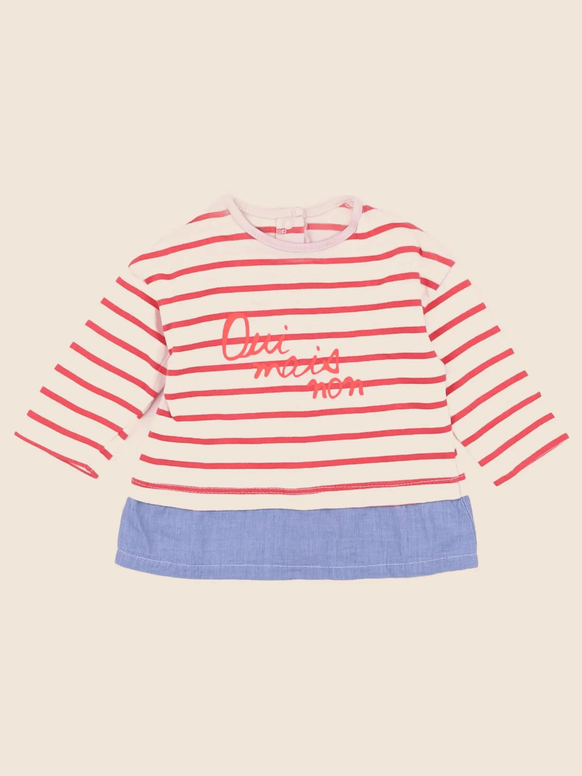 Vertbaudet - tee-shirt rose - 3 mois