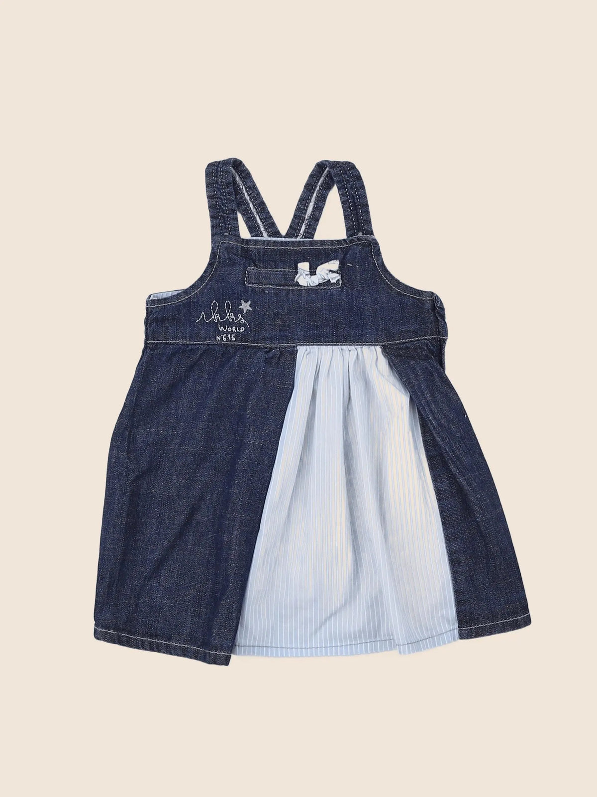 IKKS - robe bleu - 6 mois