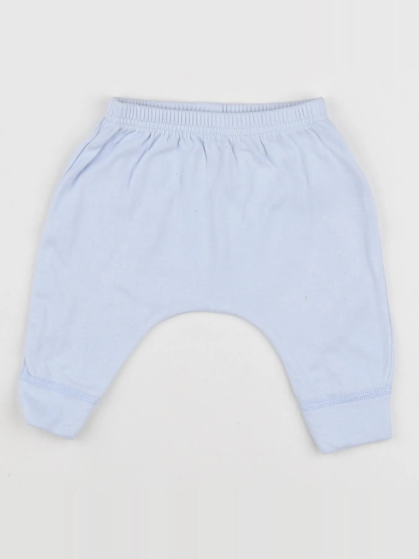 Petit Bateau - sarouel bleu - 3 mois