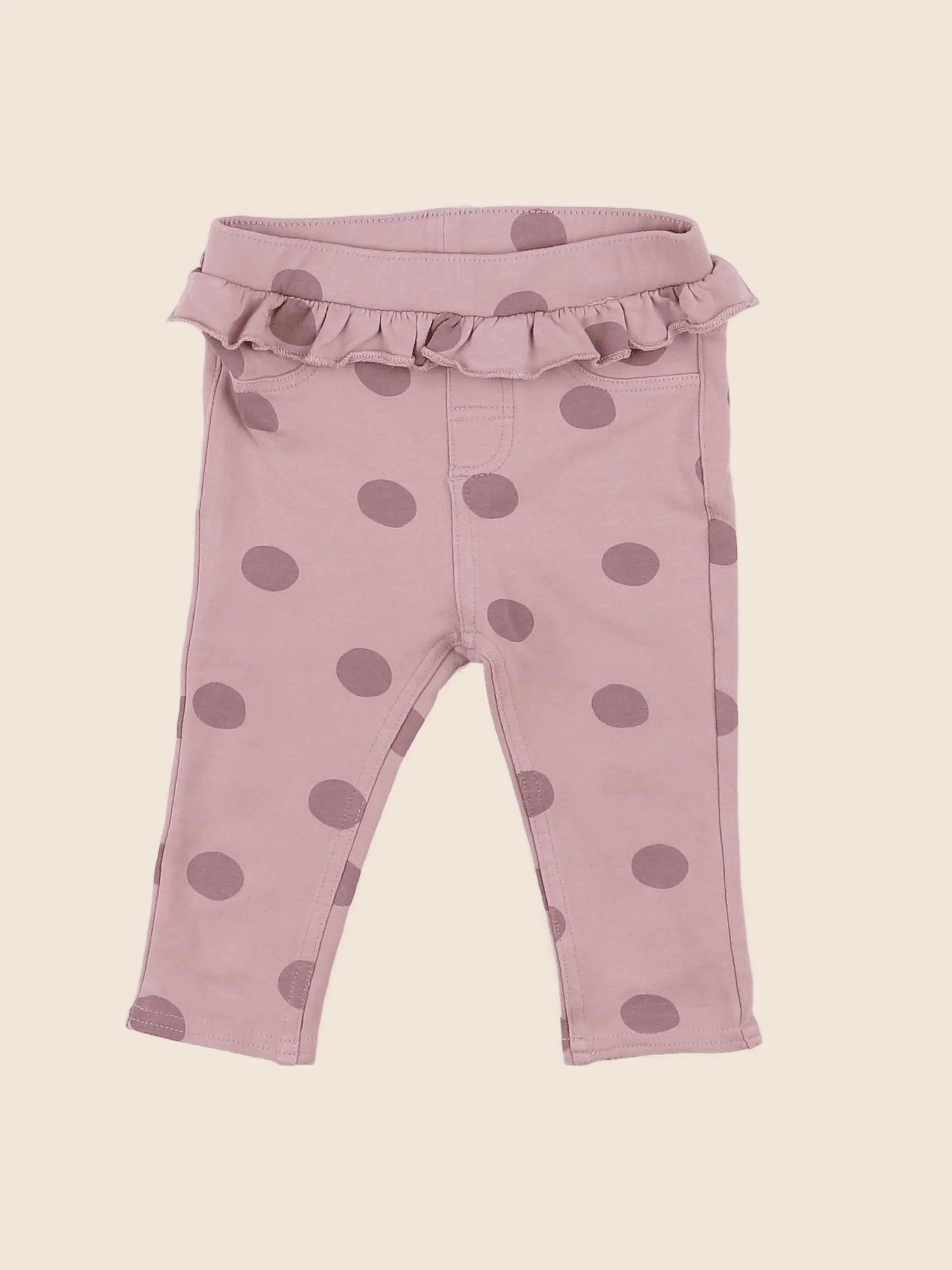 H&M - pantalon rose - 9 mois