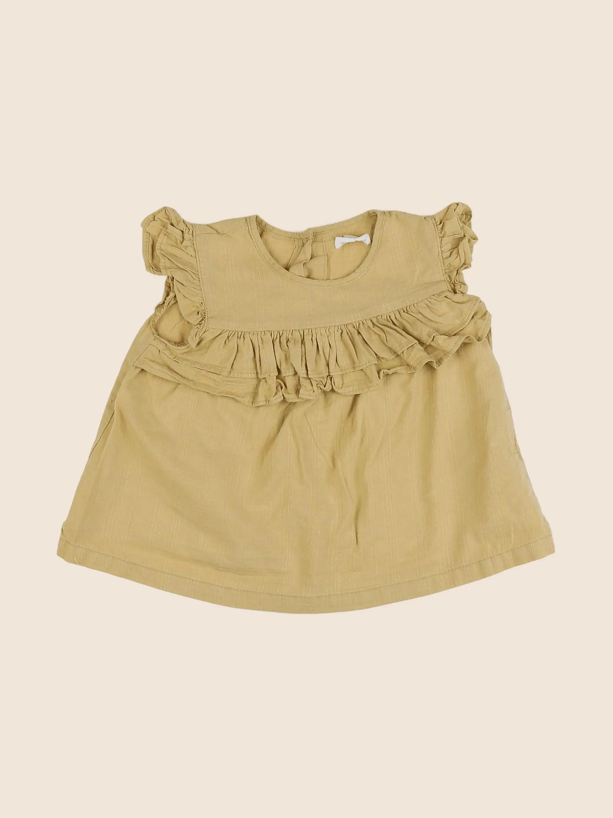 Vertbaudet - blouse jaune - 18 mois