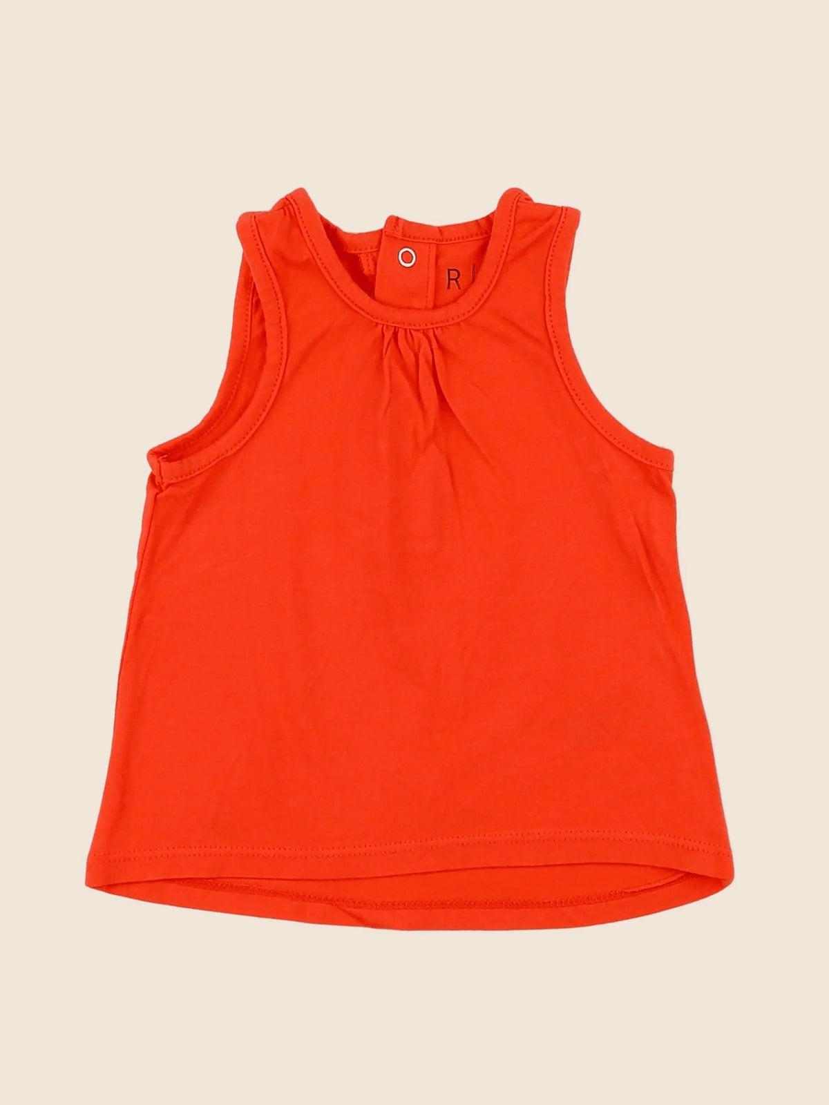 La Redoute - débardeur orange - 6 mois