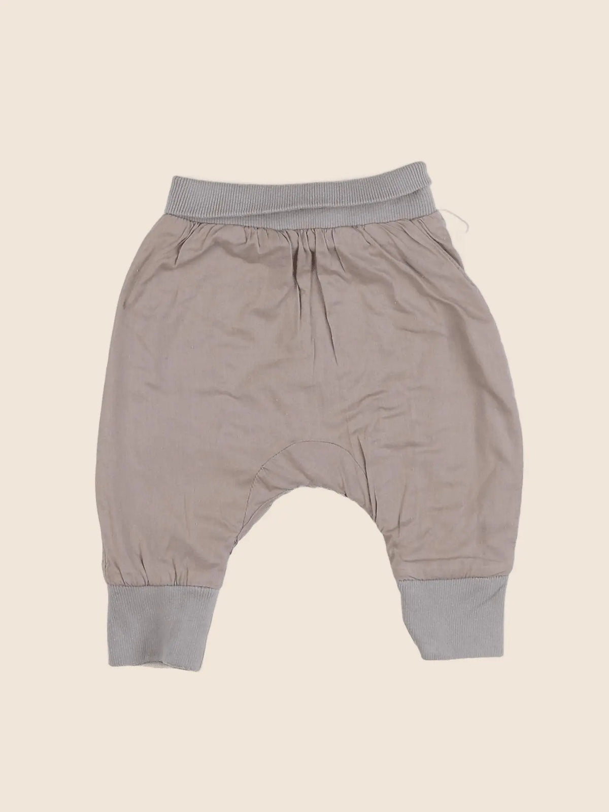 Vertbaudet - sarouel gris - 1 mois