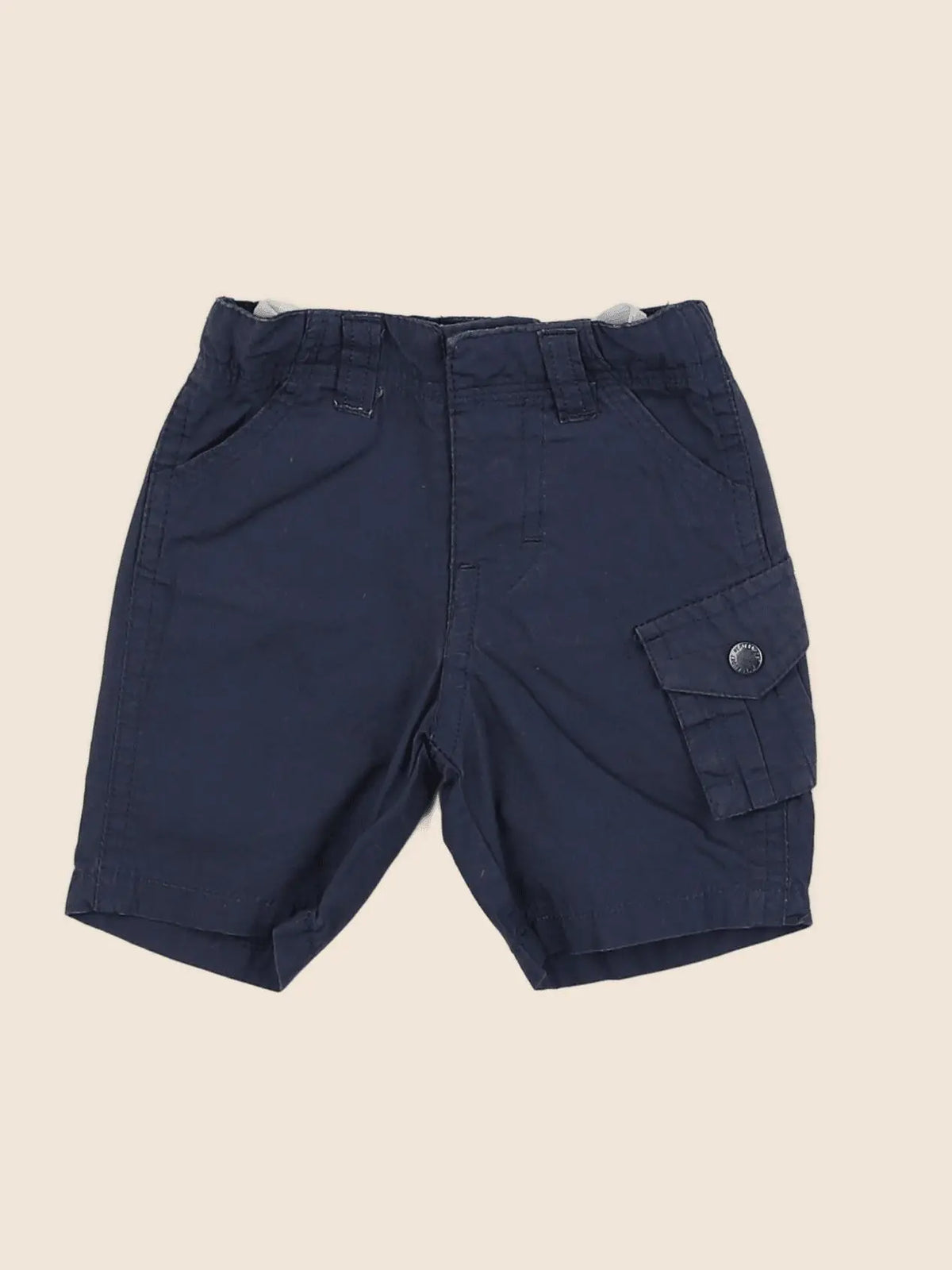 Vertbaudet - short bleu - 3 mois