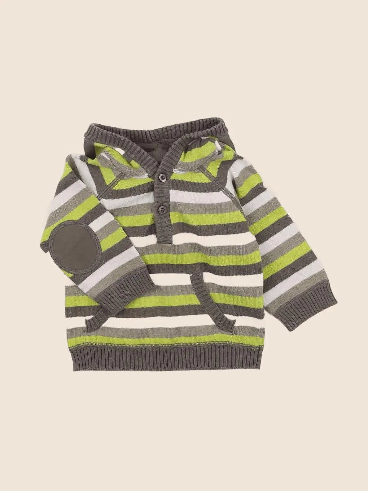 Vertbaudet - pull vert - 6 mois