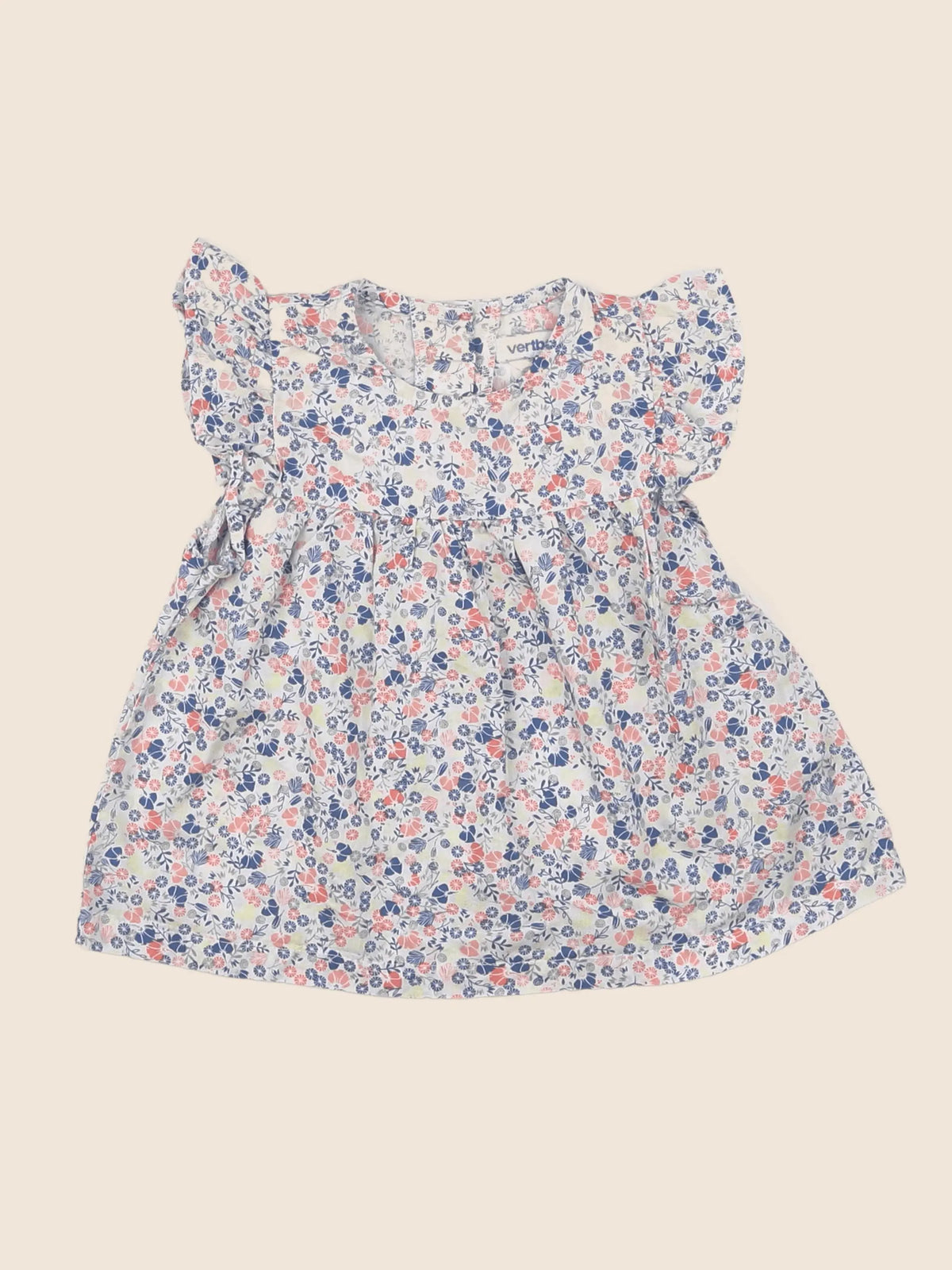 Vertbaudet - blouse multicolore - 9 mois