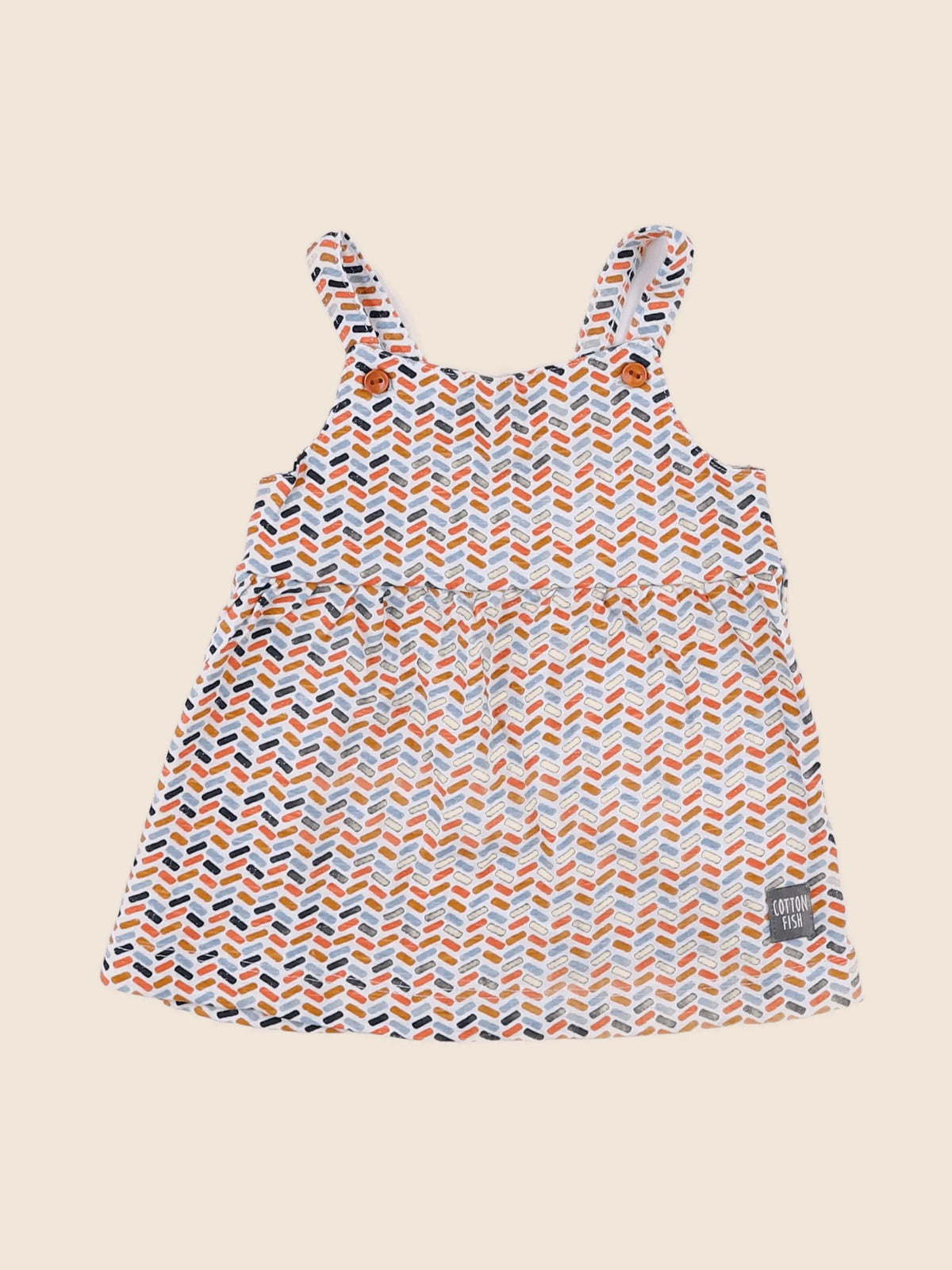 Cotton Fish - robe multicolore - 3 mois