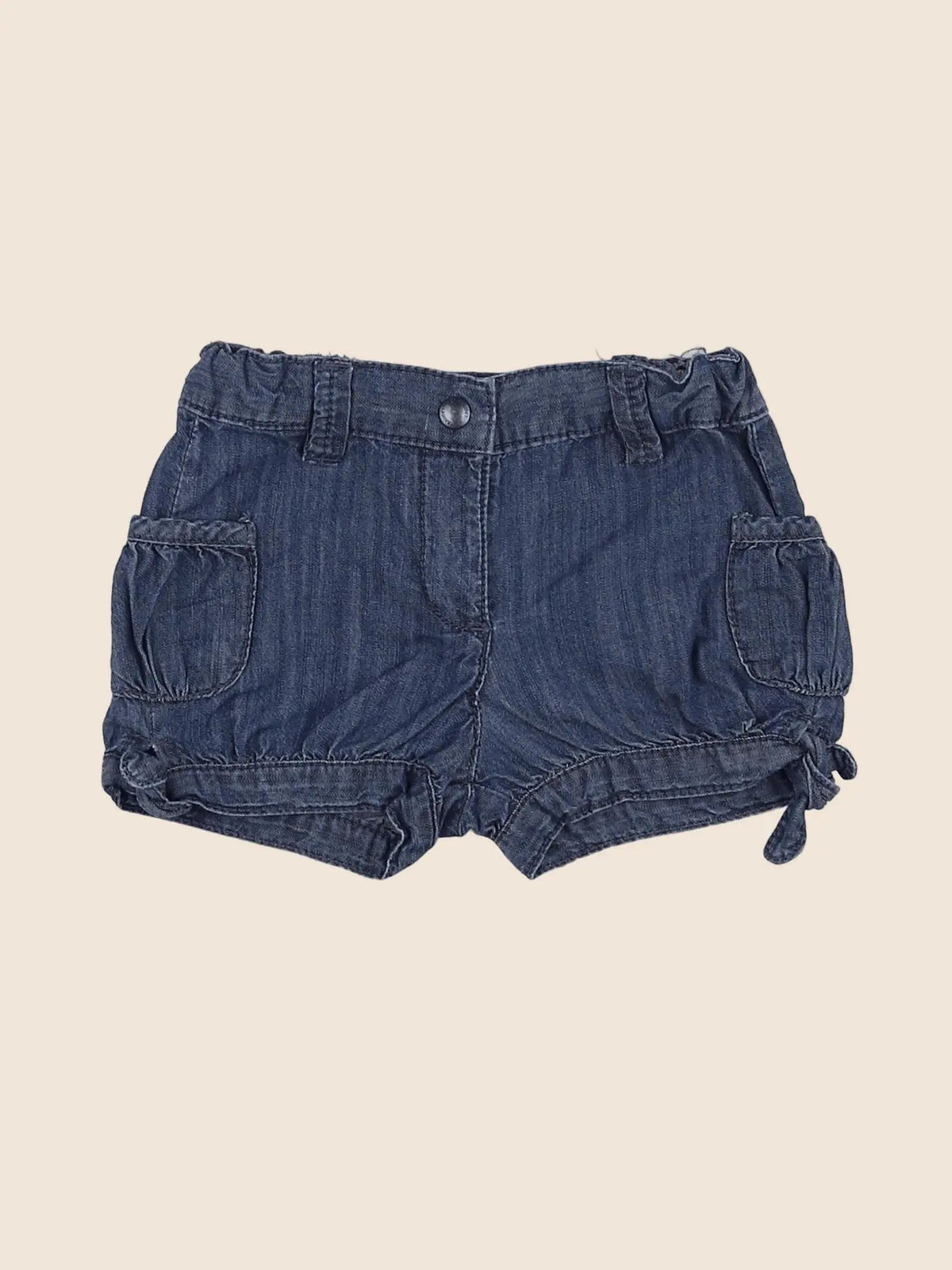 Vertbaudet - short bleu - 12 mois