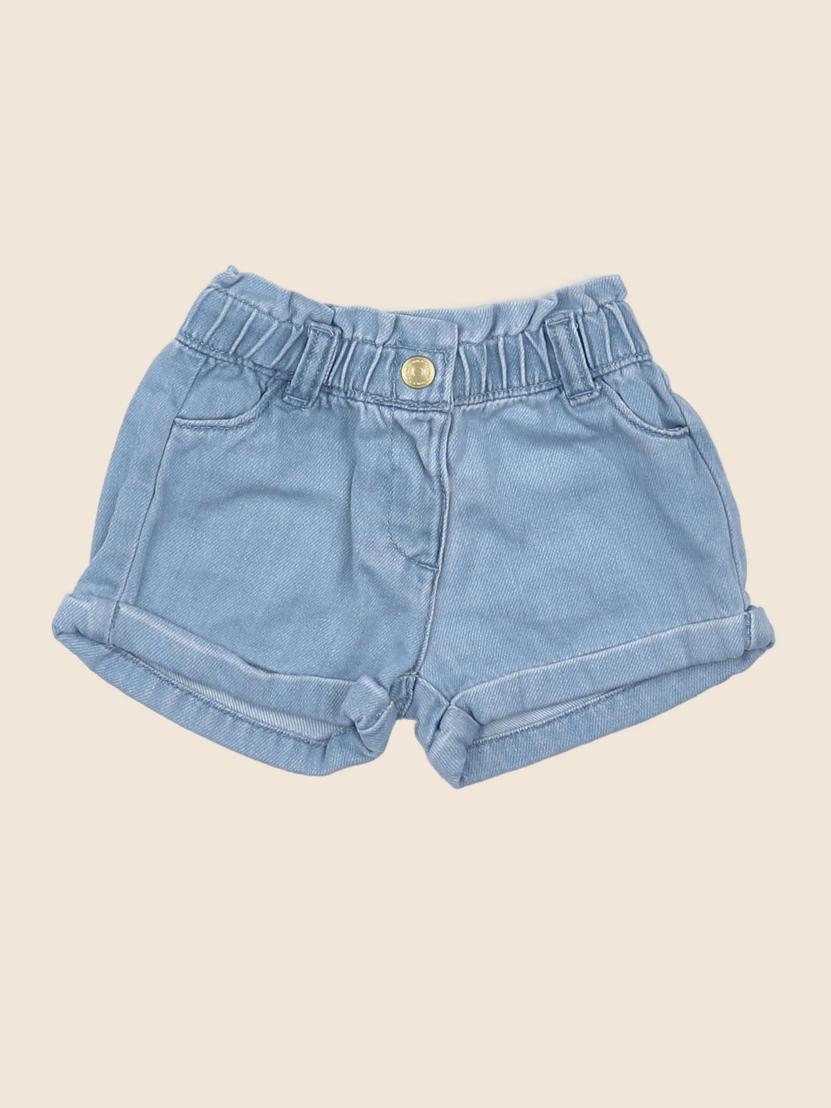 Tape à l'oeil - short bleu - 6 mois