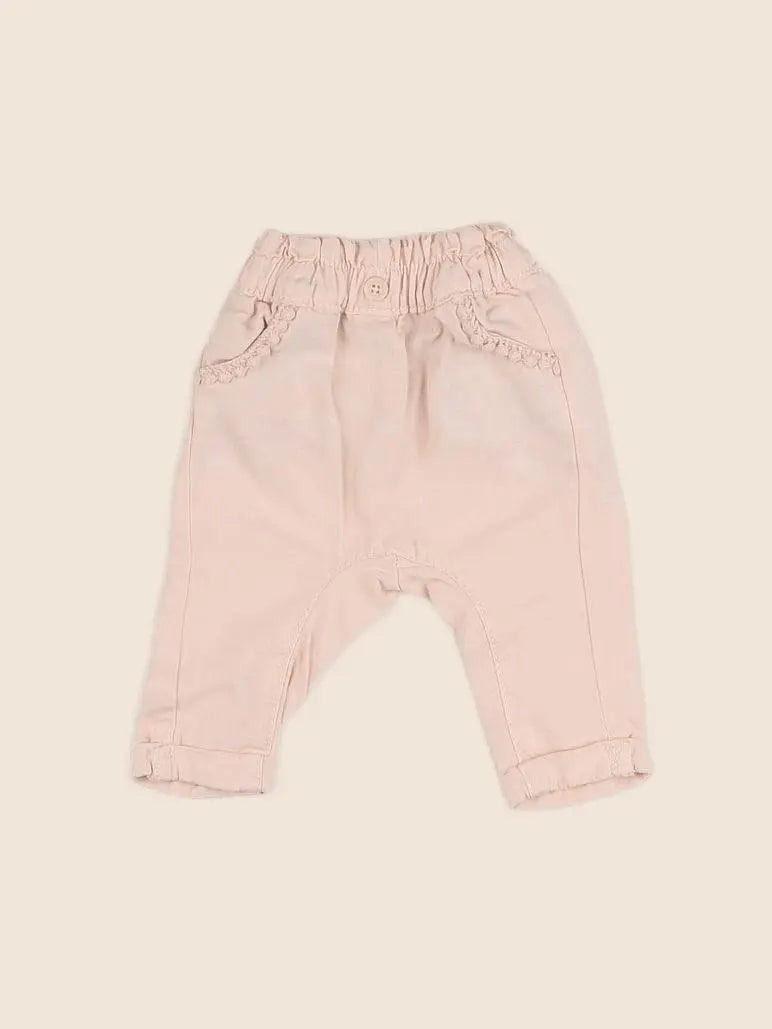 Tape à l'oeil - pantalon rose - 3 mois