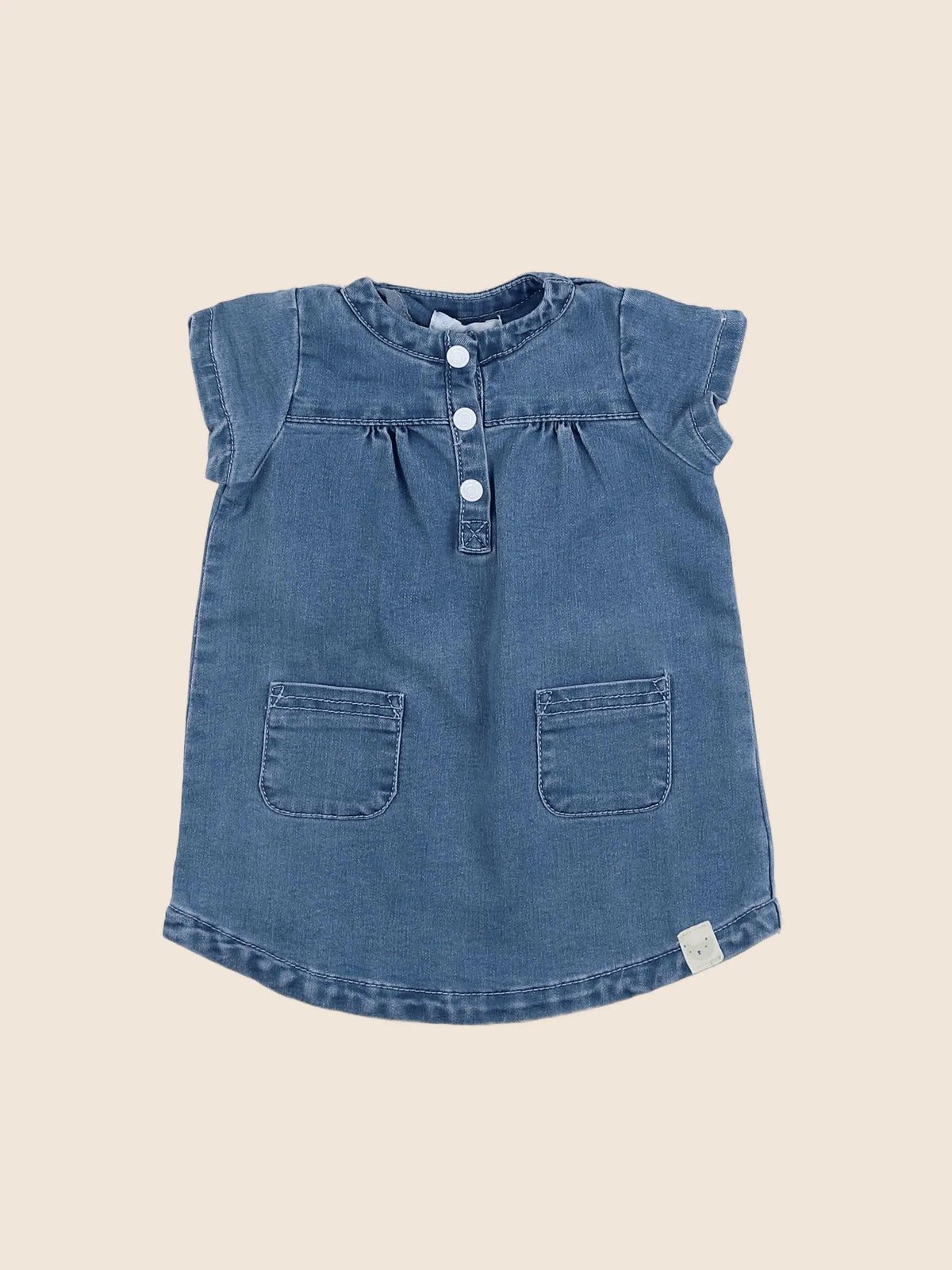 Cadet Rousselle - robe bleu - 12 mois