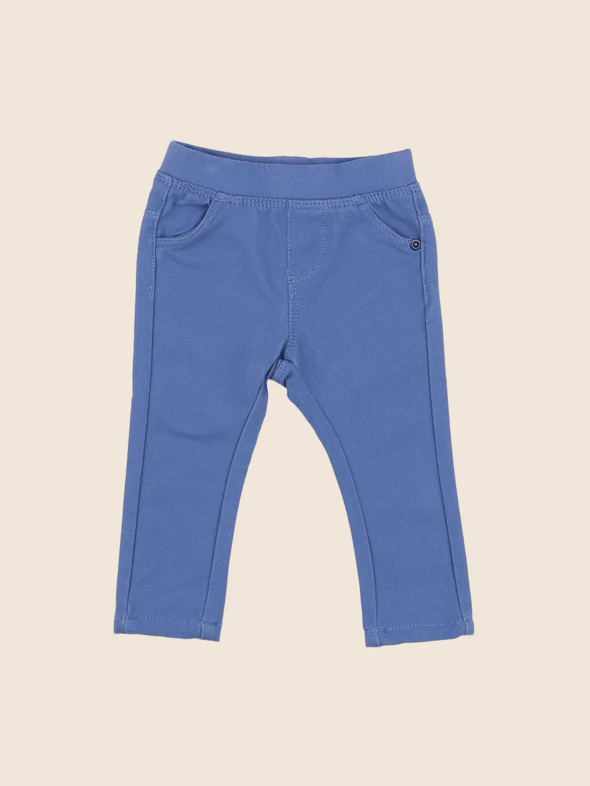 Vertbaudet - jegging bleu - 6 mois