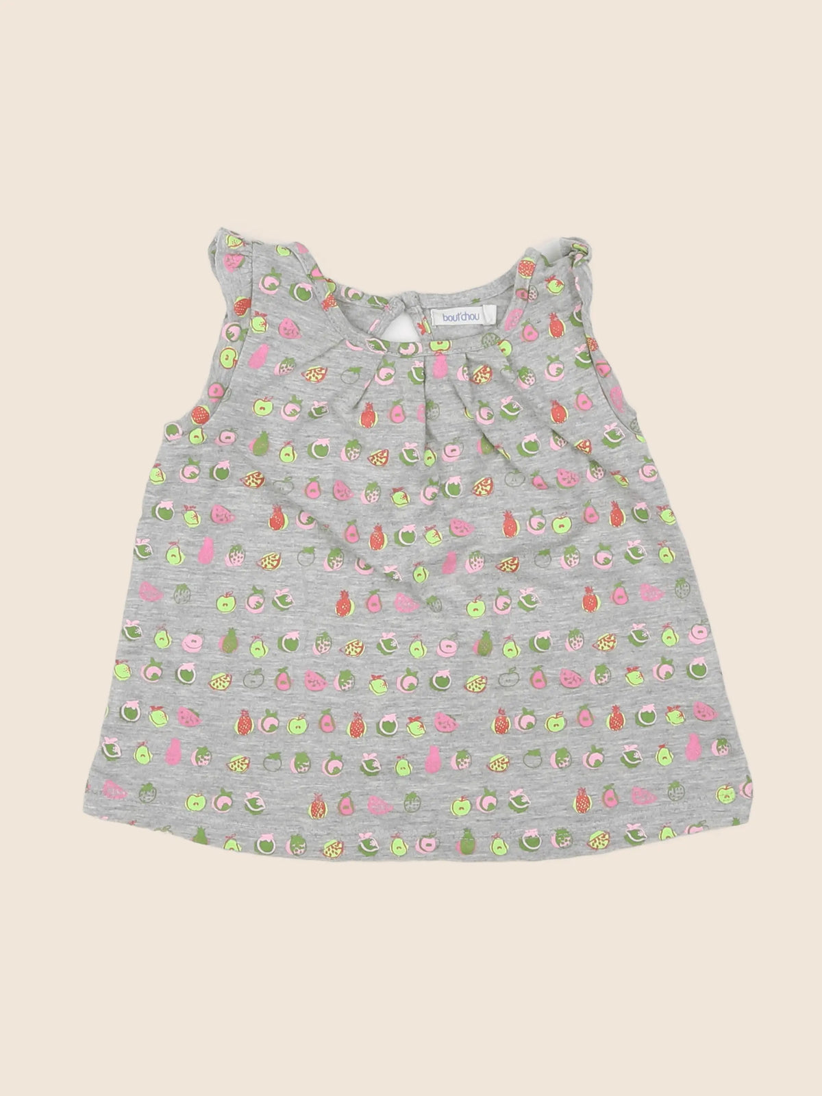 Boutchou - débardeur gris - 6 mois