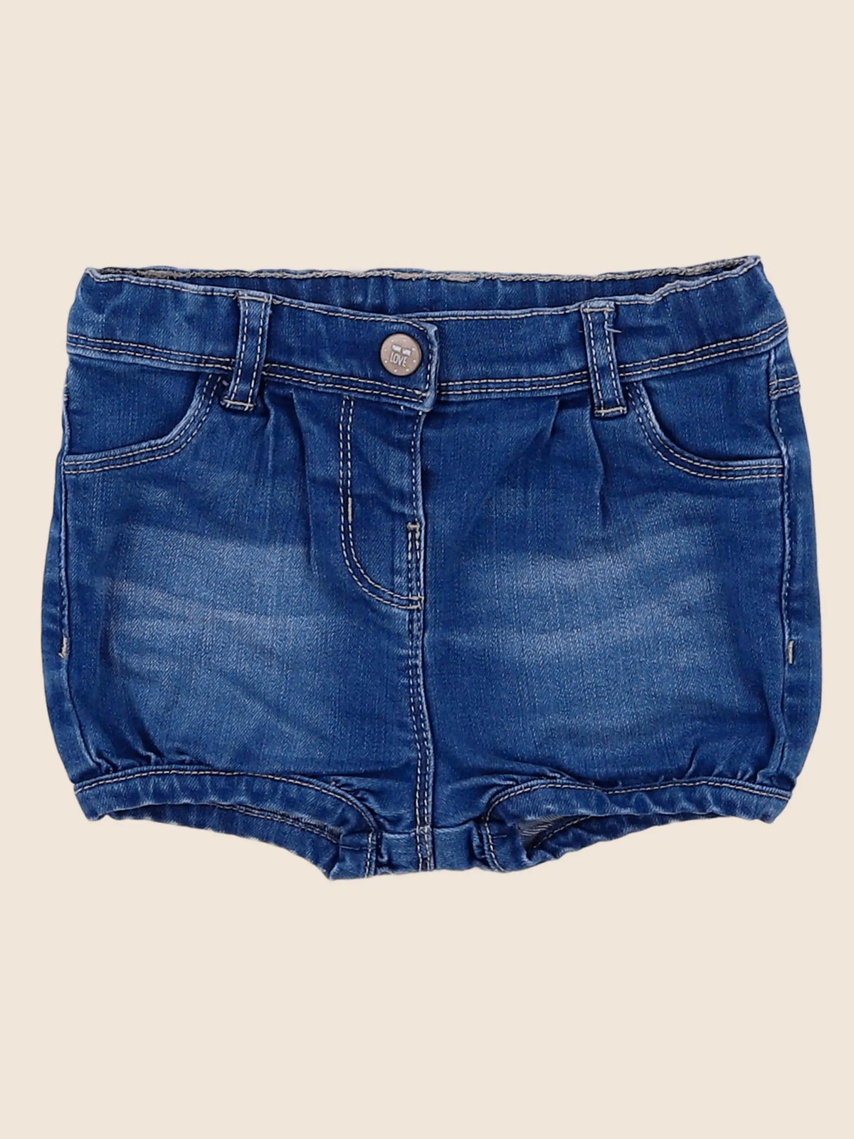 Tape à l'oeil - short bleu - 18 mois