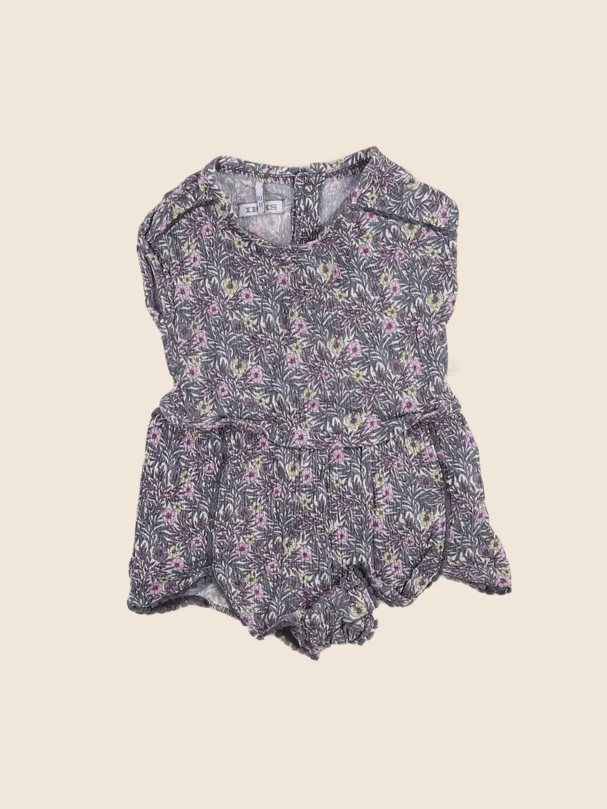 IKKS - combinaison rose, jaune - 6 mois