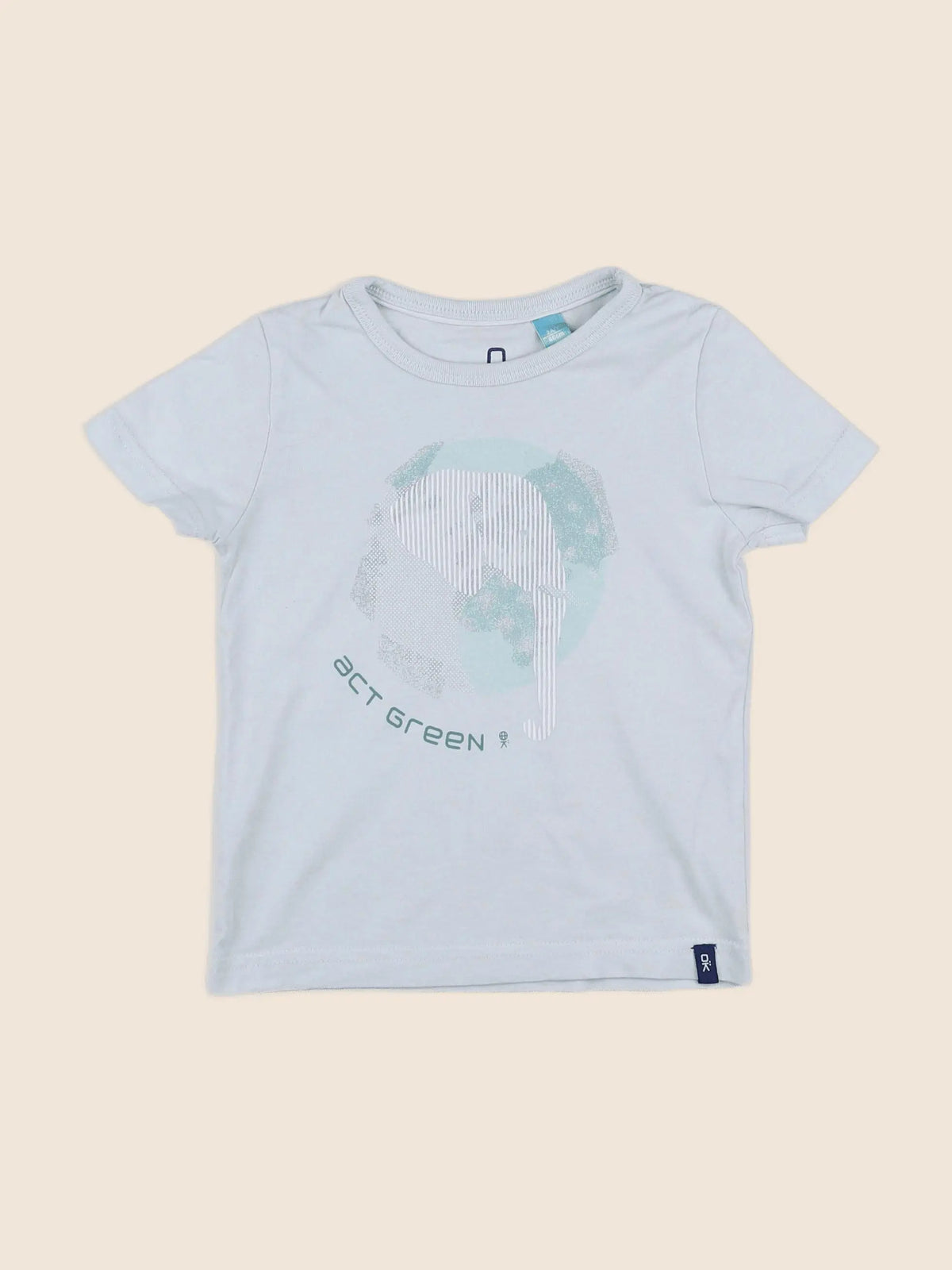 Okaidi - tee-shirt vert - 2 ans