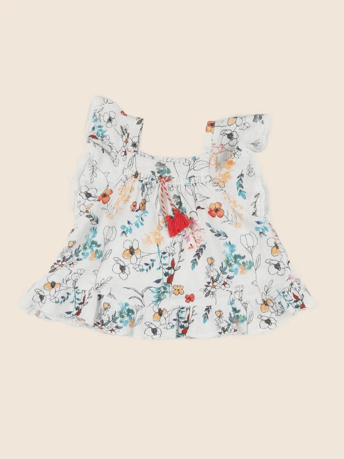 Zara - blouse gris, multicolore - 6/9 mois