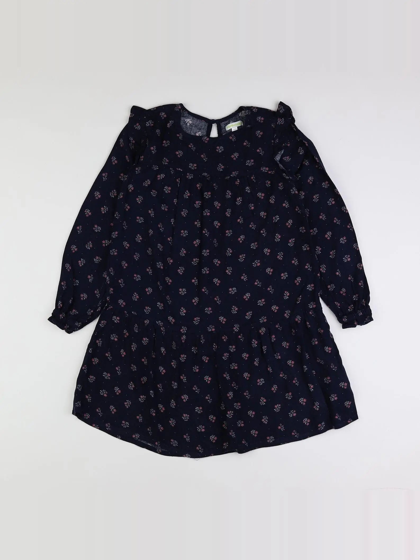 Vertbaudet - robe bleu - 10 ans