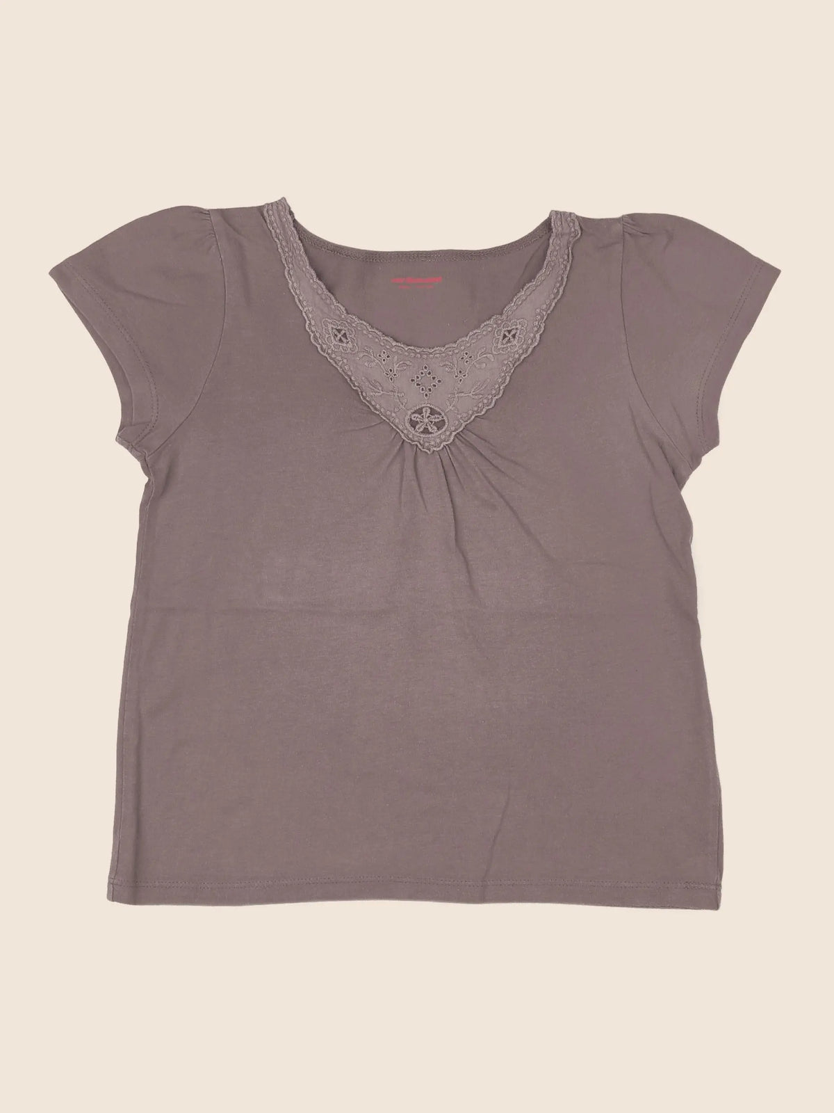 Vertbaudet - tee-shirt gris - 8 ans