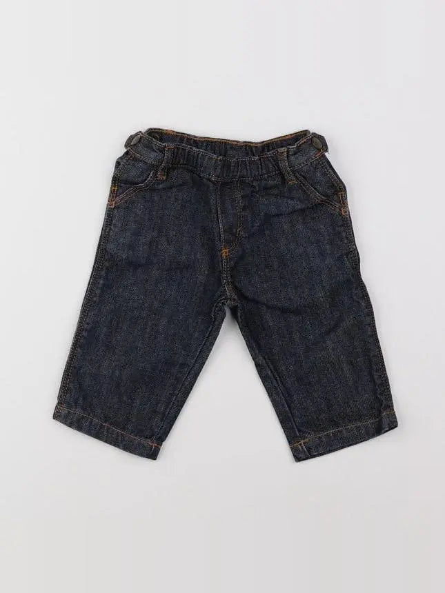 Petit Bateau - jean bleu - 3 mois