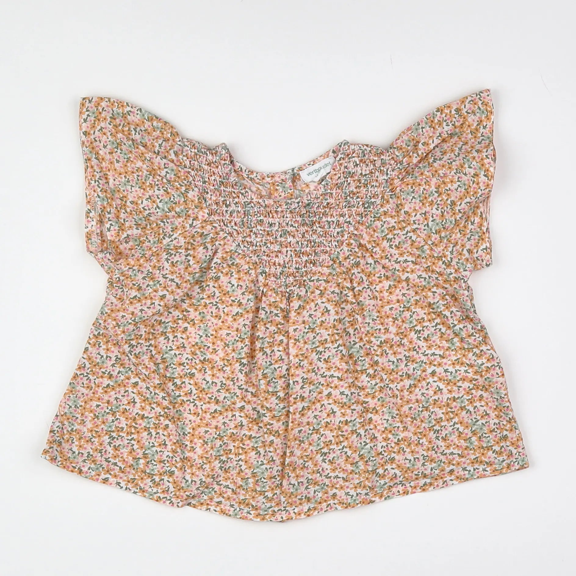 Vertbaudet - blouse multicolore - 12 mois