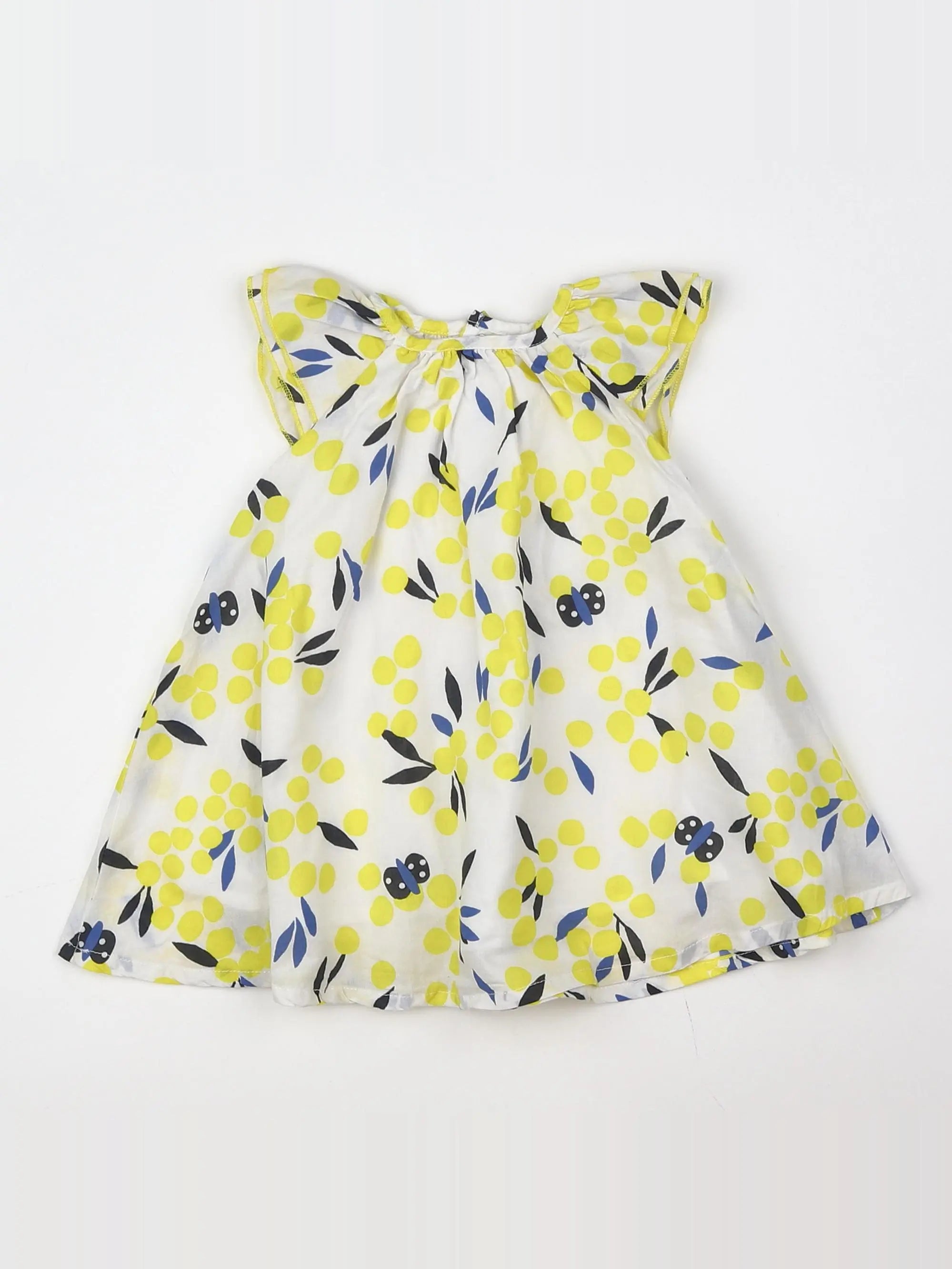 Catimini - robe jaune, multicolore - 6 mois