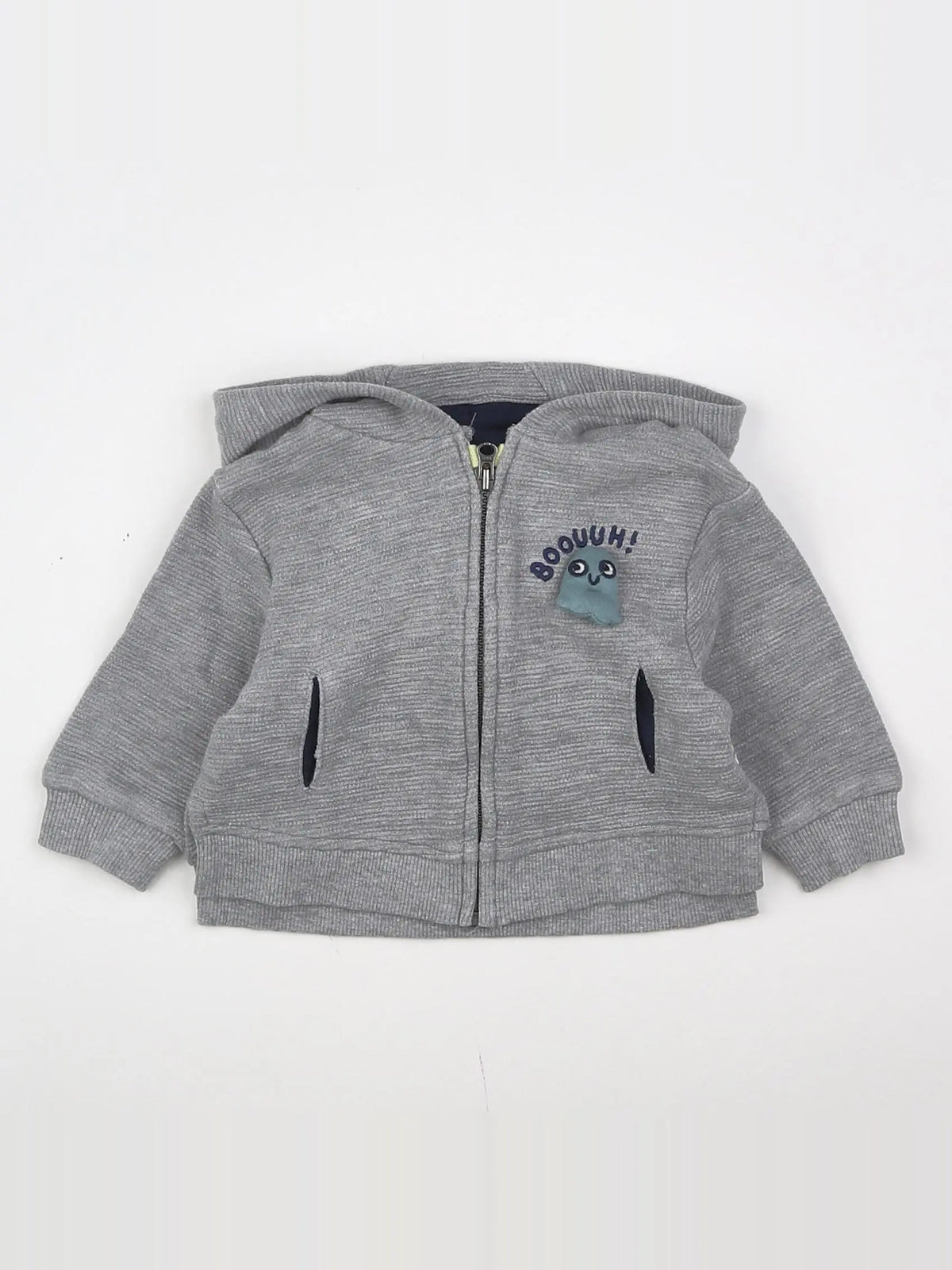 Tape à l'oeil - sweat gris - 3 mois