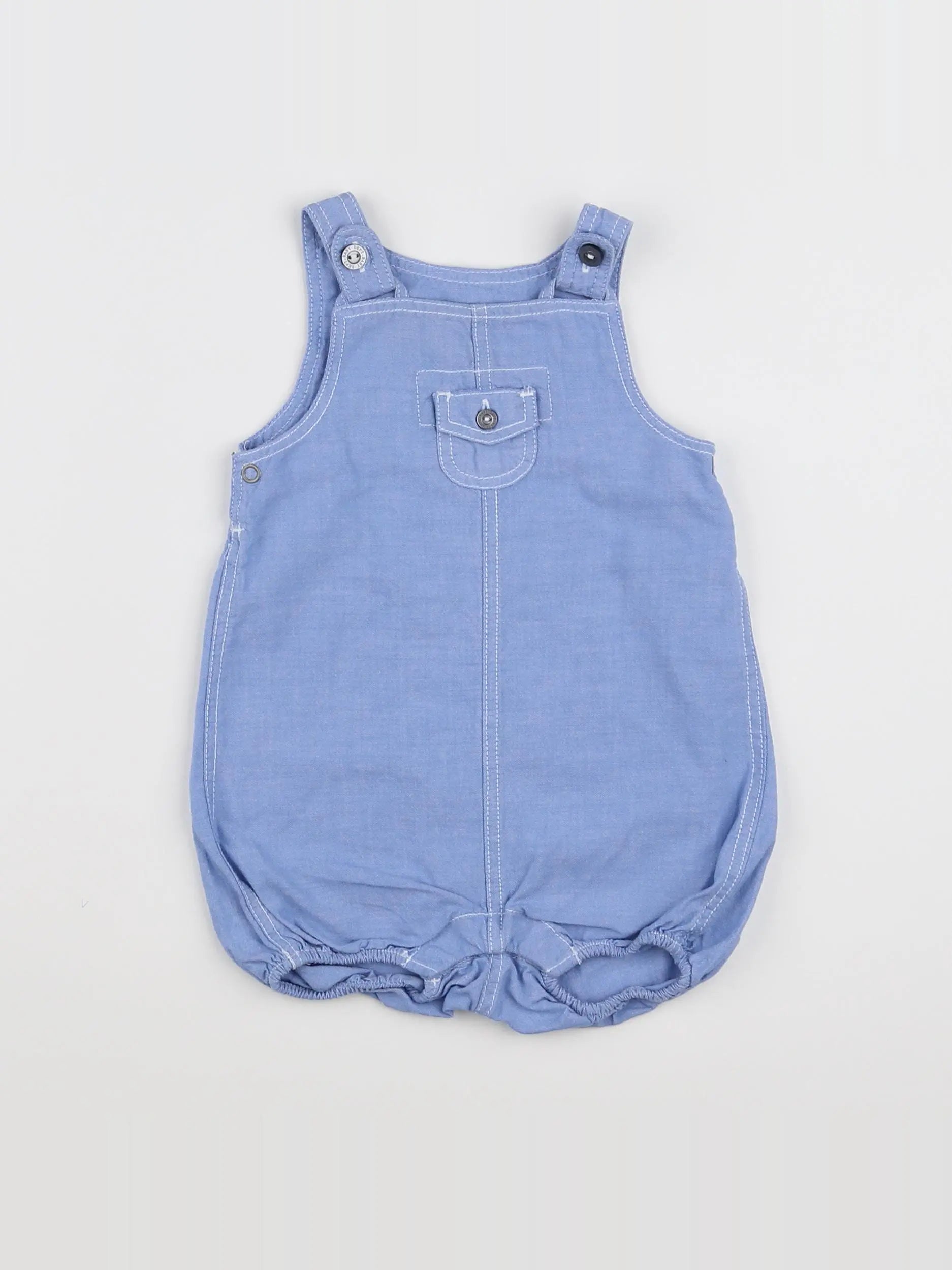 H&M - combinaison bleu - 1/3 mois